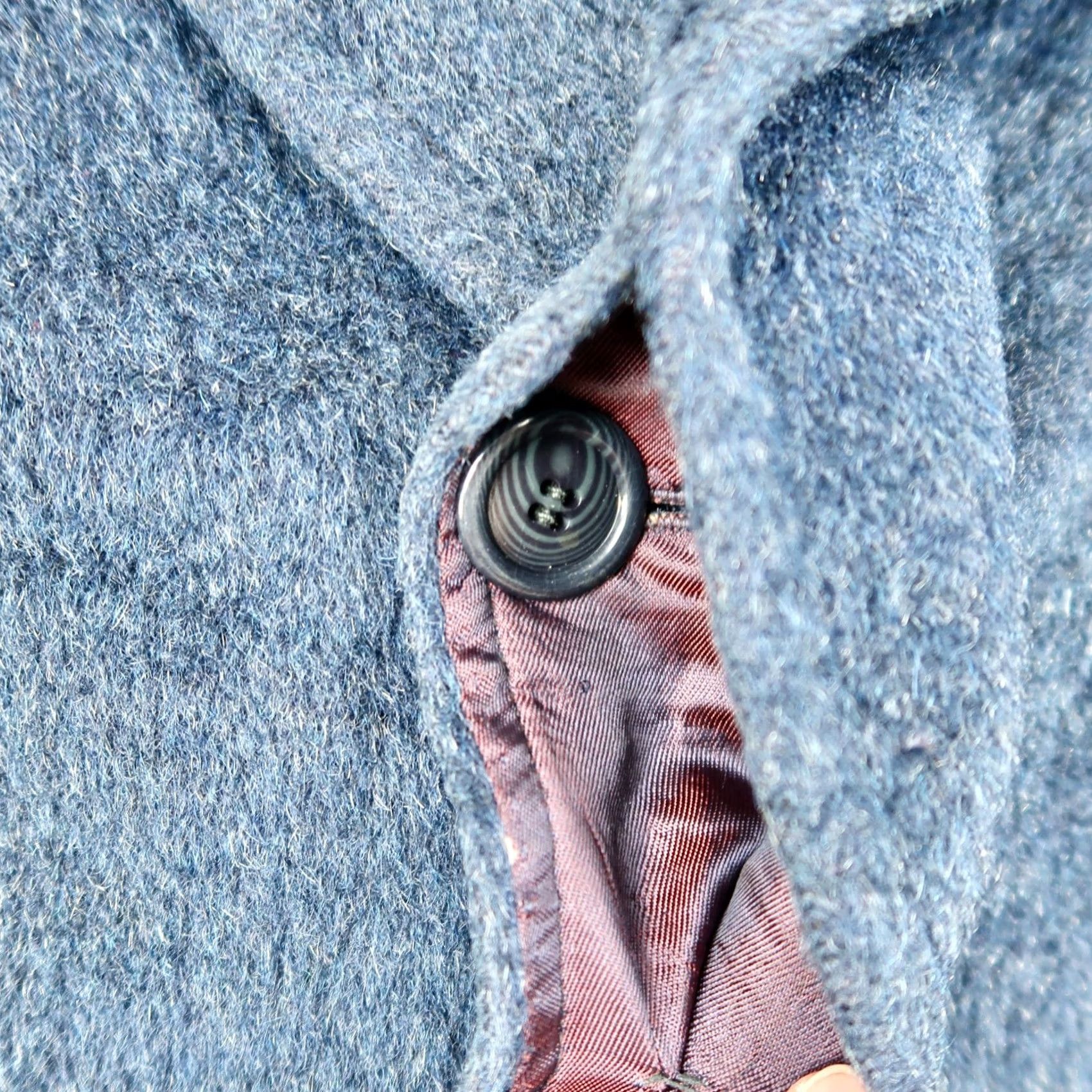 Vintage VINTAGE Cunapac Alpaca Wool Fuzzy Overcoat Trench Long Coat Mens L Town Clad Size US L / EU 52-54 / 3 - 7 Thumbnail