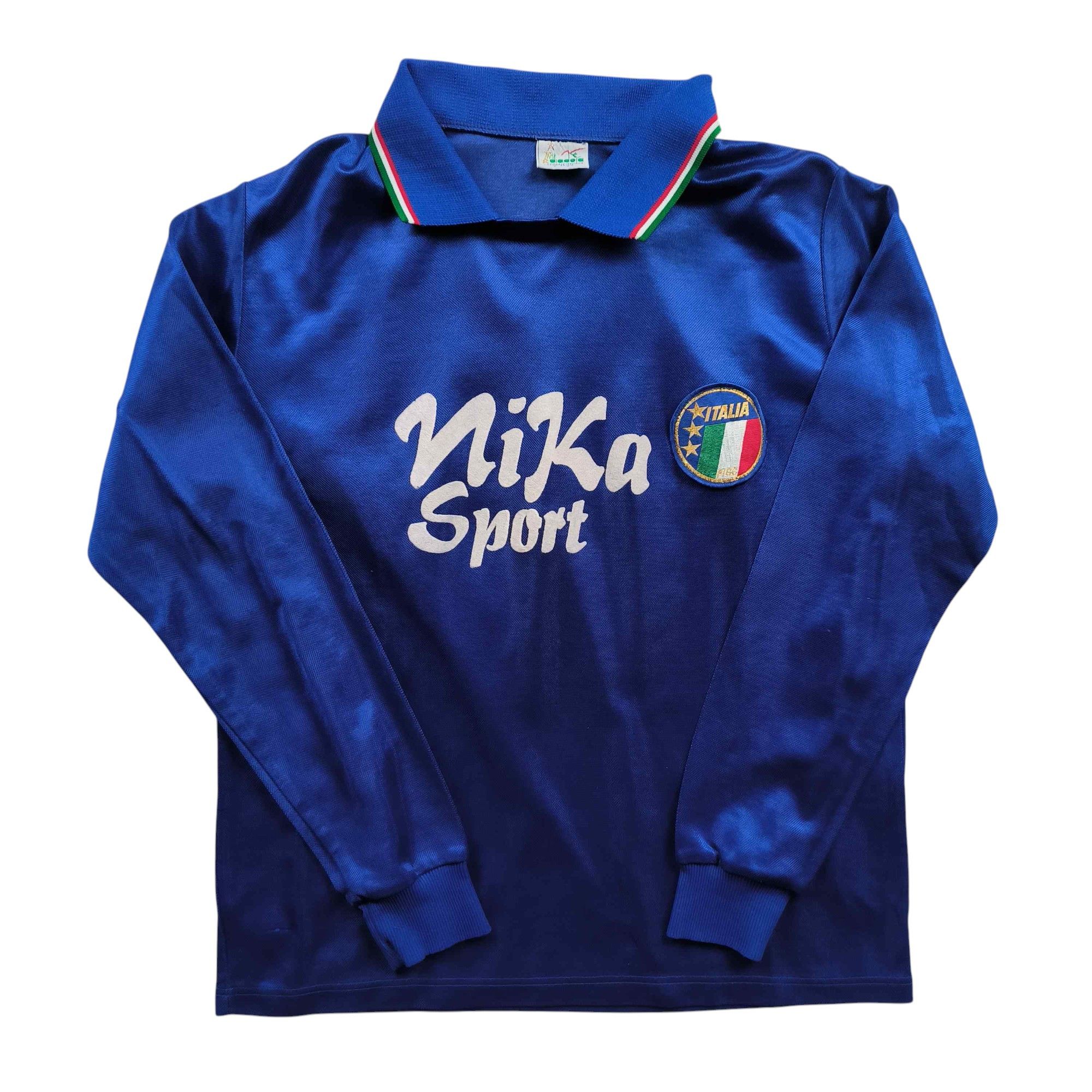 Diadora Italy 1990-92 Diadora home LS #6 football jersey size S Size US S / EU 44-46 / 1 - 1 Thumbnail