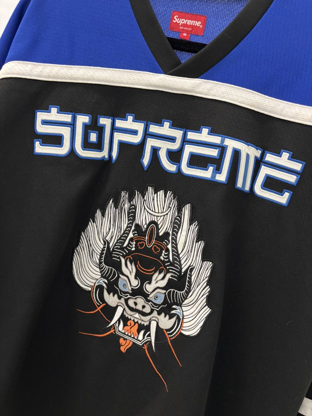 Supreme Supreme Hockey Dragon Jersey FW21 Size US M / EU 48-50 / 2 - 3 Thumbnail