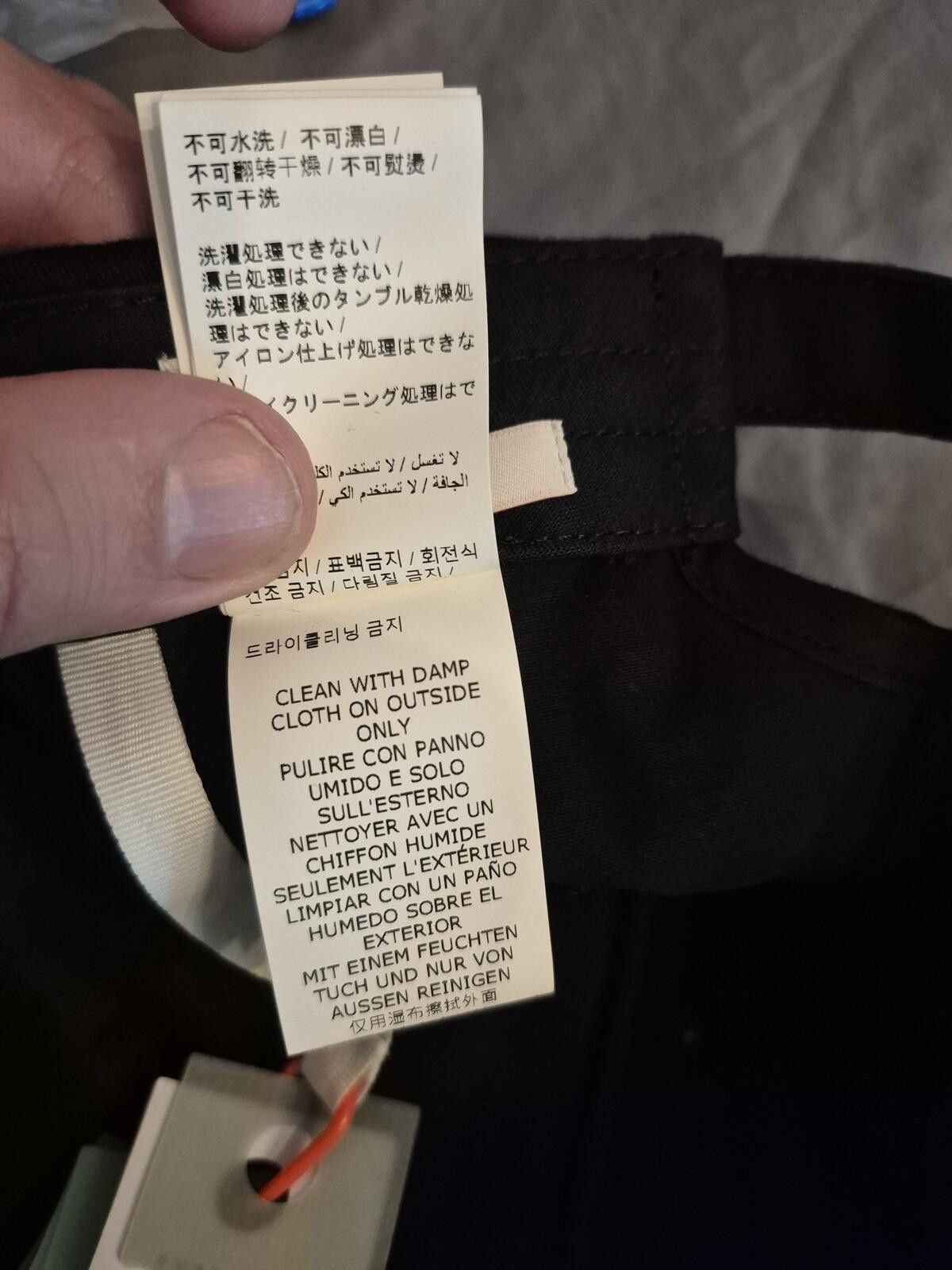 Off-White Off-White Arrow Adjustable Baseball Cap Size ONE SIZE - 8 Thumbnail