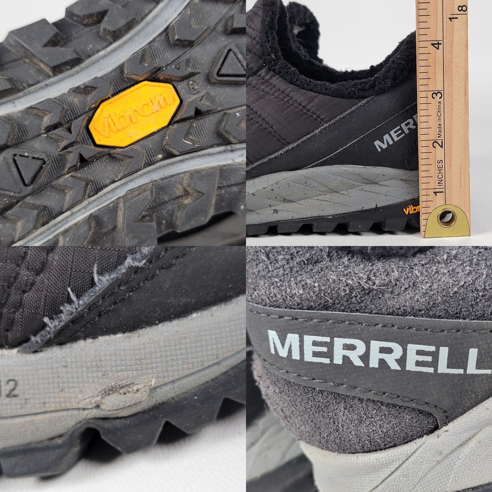 Merrell Merrell Antora Sneaker Moc Women Black 7.5 Slip On Outdoor Activewear Casual Workwear Shoes Size US 8 / IT 38 - 8 Thumbnail