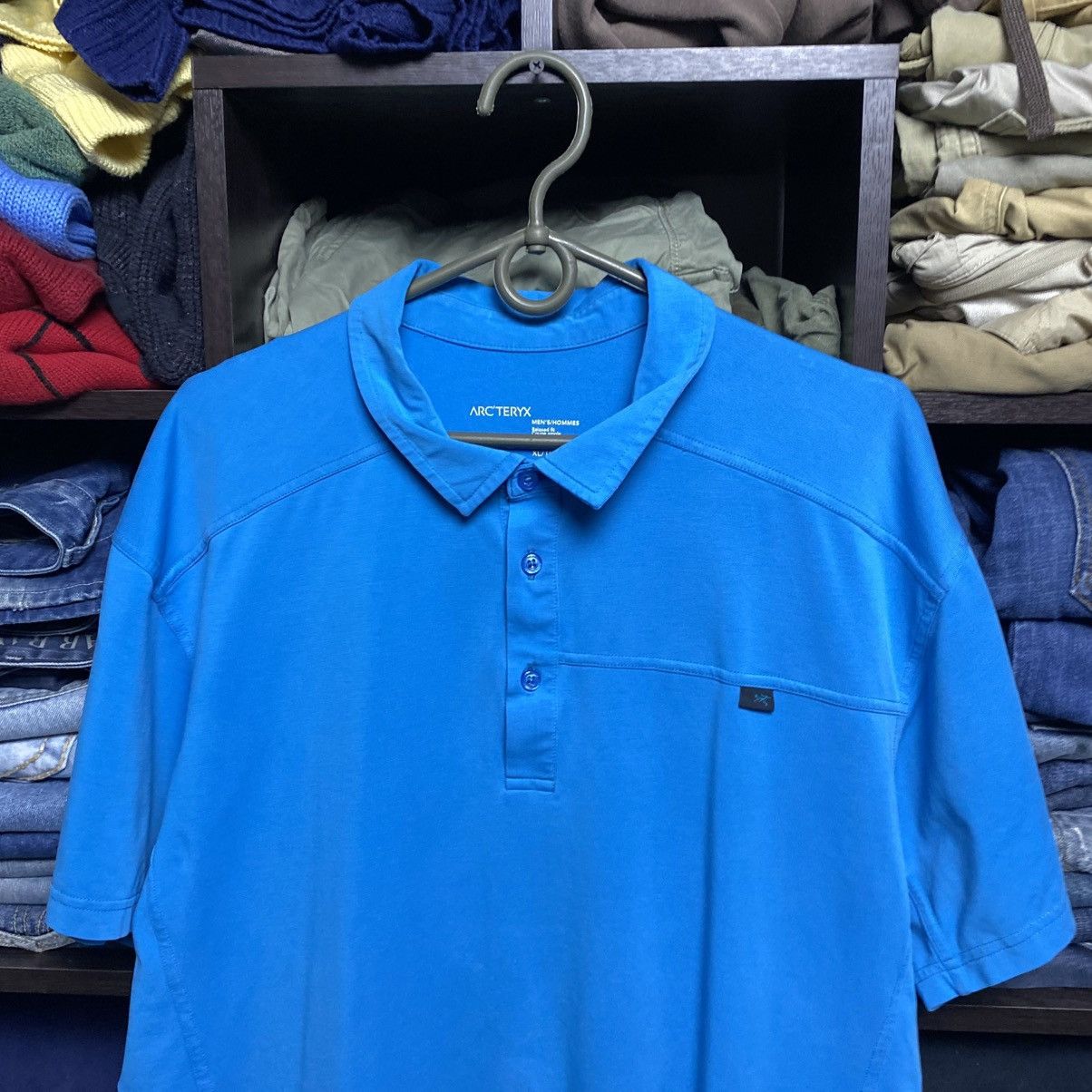 Arc'teryx Luxury Arcteryx Small logo outdoor y2k streetwear polo Size US XL / EU 56 / 4 - 2 Thumbnail