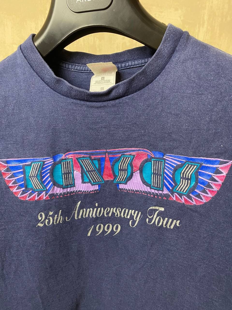 Band Tees 🔥 1999 Kansas 25th Anniversary Tour Rock Band Vintage Shirt Size US L / EU 52-54 / 3 - 7 Thumbnail