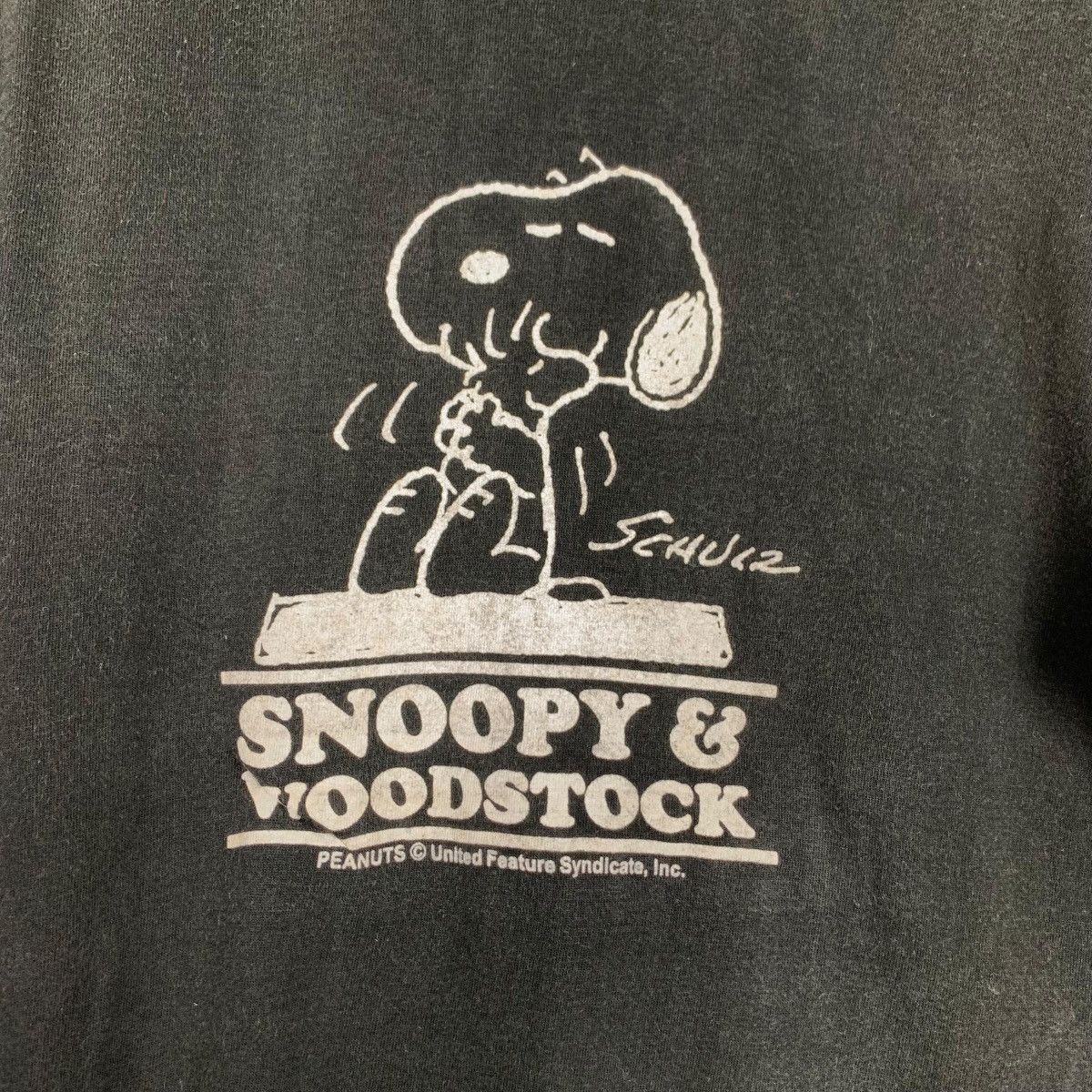 Peanuts PEANUTS Snoopy & Woodstock Big Logo Tees #0215-C10 Size US M / EU 48-50 / 2 - 10 Thumbnail