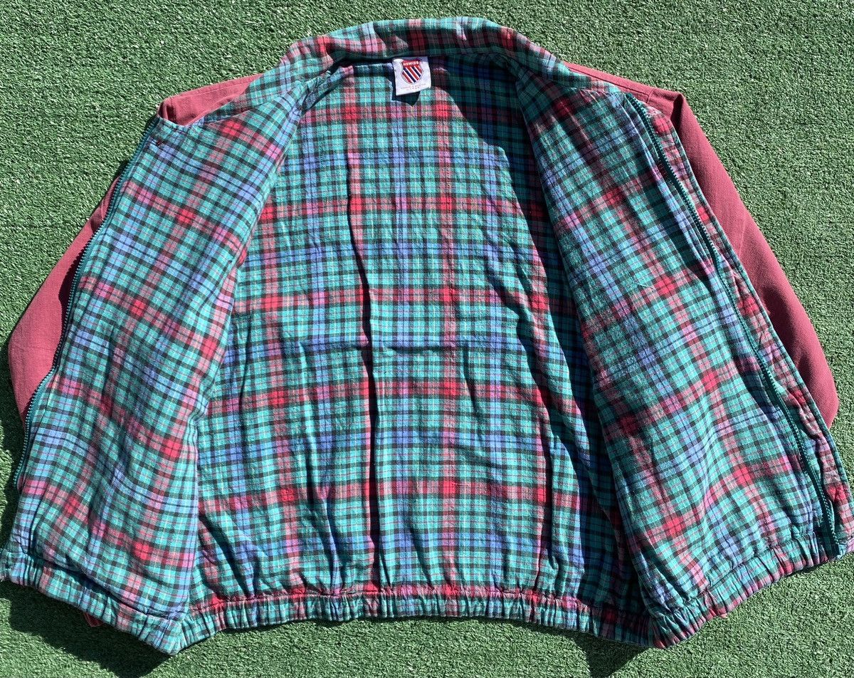 K-Swiss Vintage 90’s K Swiss Plaid Lining Full Zip Jacket Men’s XL Size US XL / EU 56 / 4 - 8 Thumbnail
