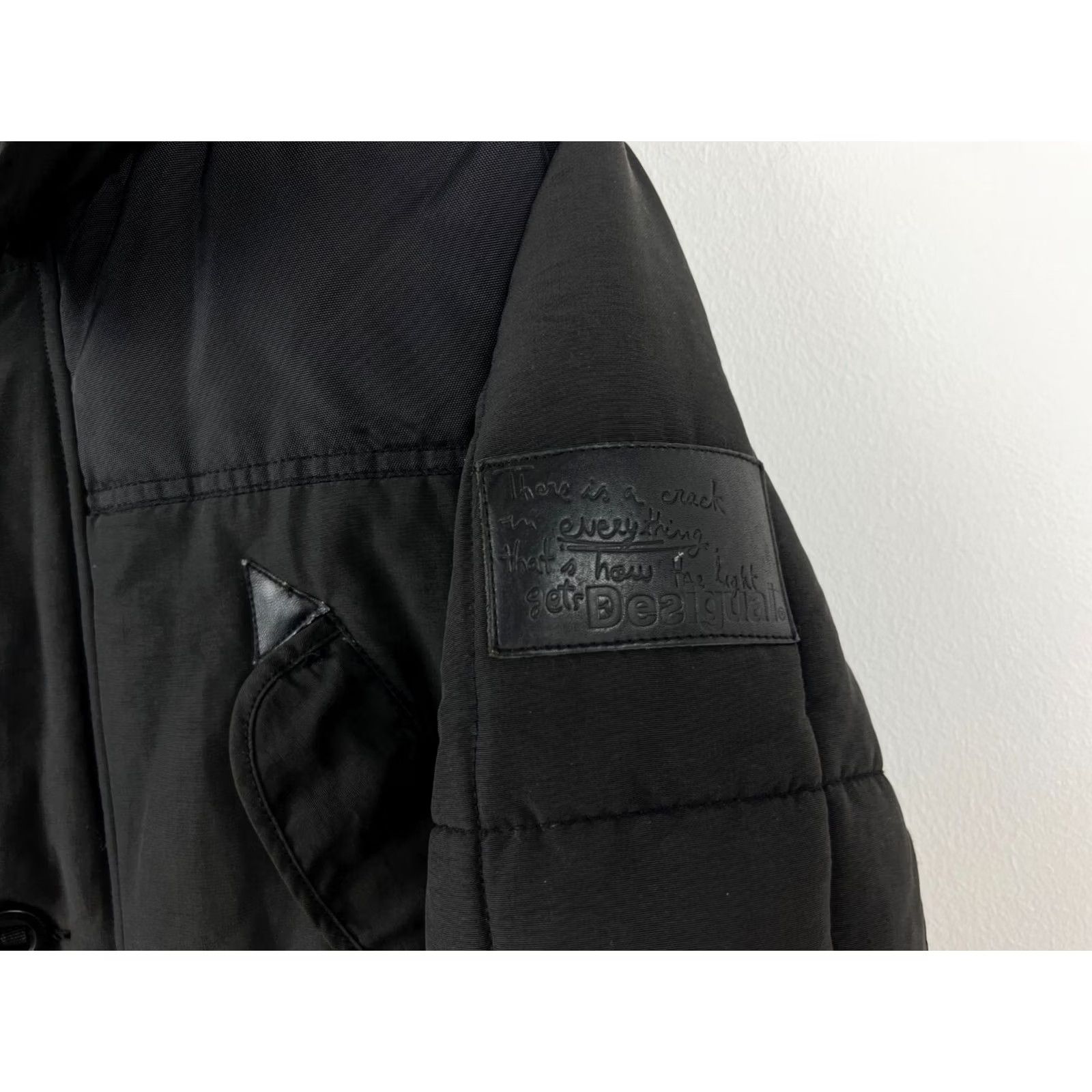Desigual Desigual Puffer Jacket Size 36 Small Patch Work Women's Size S / US 4 / IT 40 - 4 Thumbnail