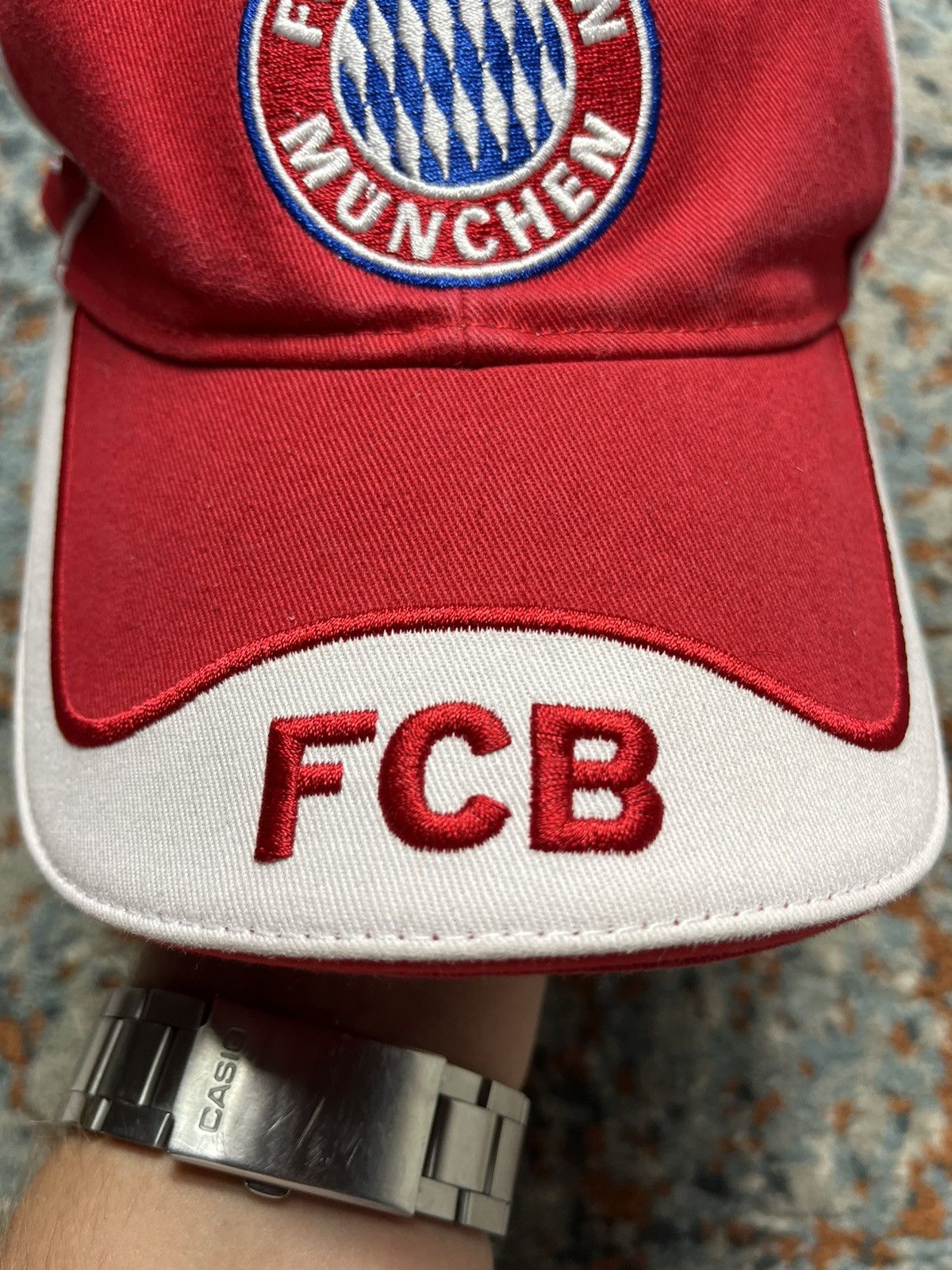 Vintage Vintage 90s FC Bayern Munchen football soccer hat Blokecore Size ONE SIZE - 8 Thumbnail
