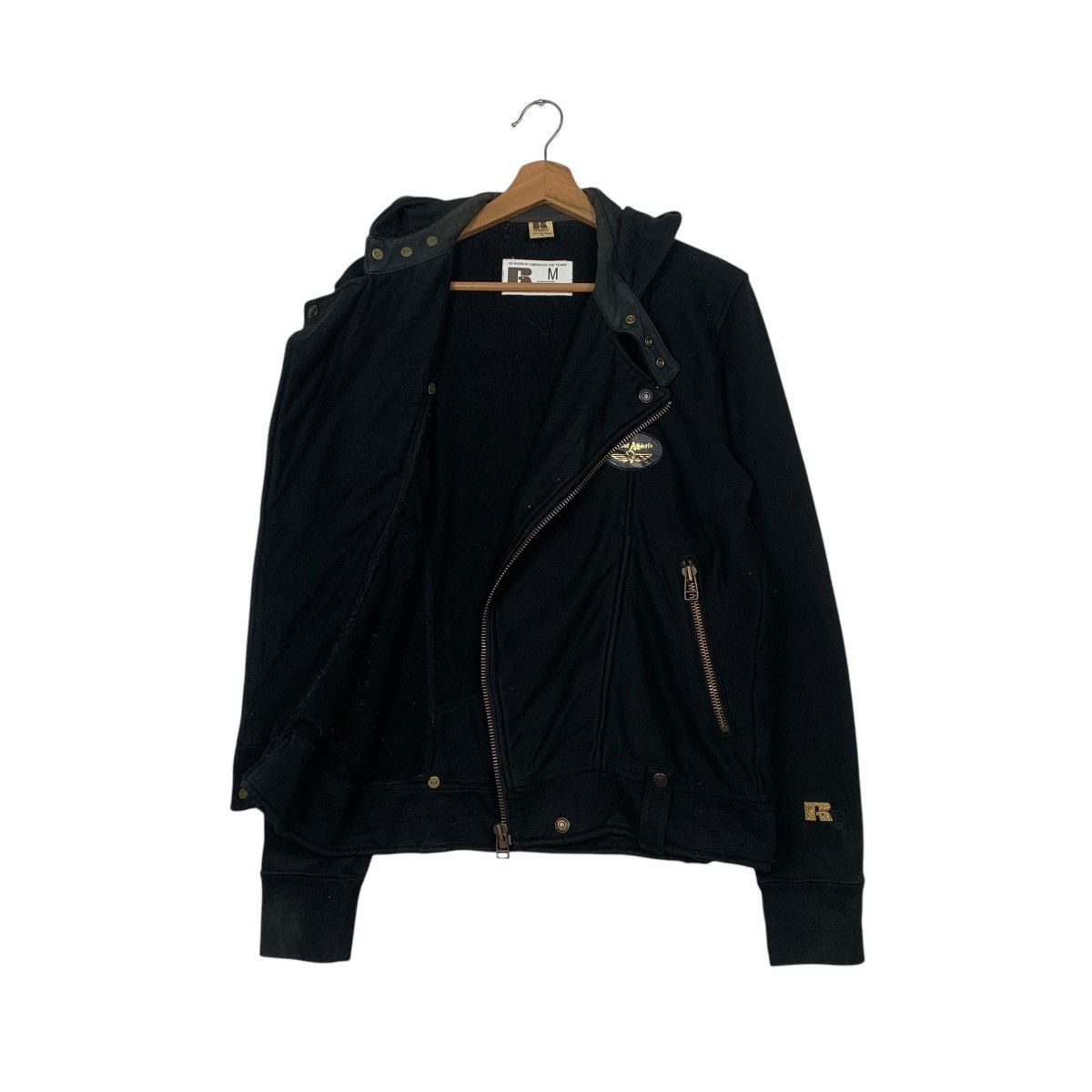 BIGI Russell Athletic x Men's Bigi Double Colar Sweater Jacket Size US M / EU 48-50 / 2 - 10 Thumbnail