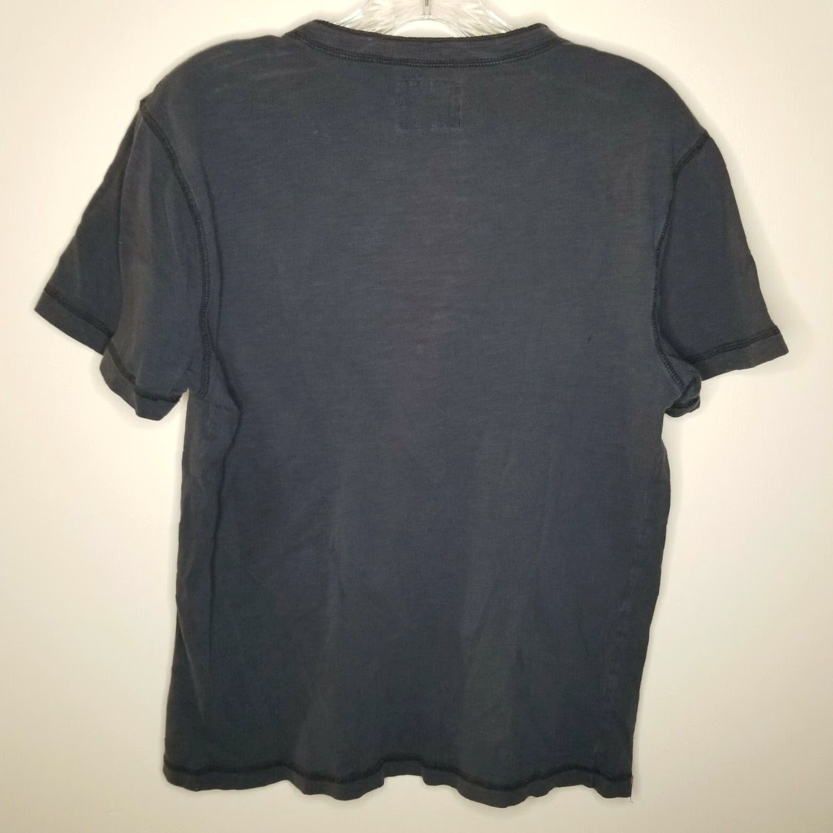 Abercrombie & Fitch ABERCROMBIE & FITCH Men's Blue Short Sleeve T-Shirt M 3 Button Casual Wear Size US M / EU 48-50 / 2 - 5 Thumbnail