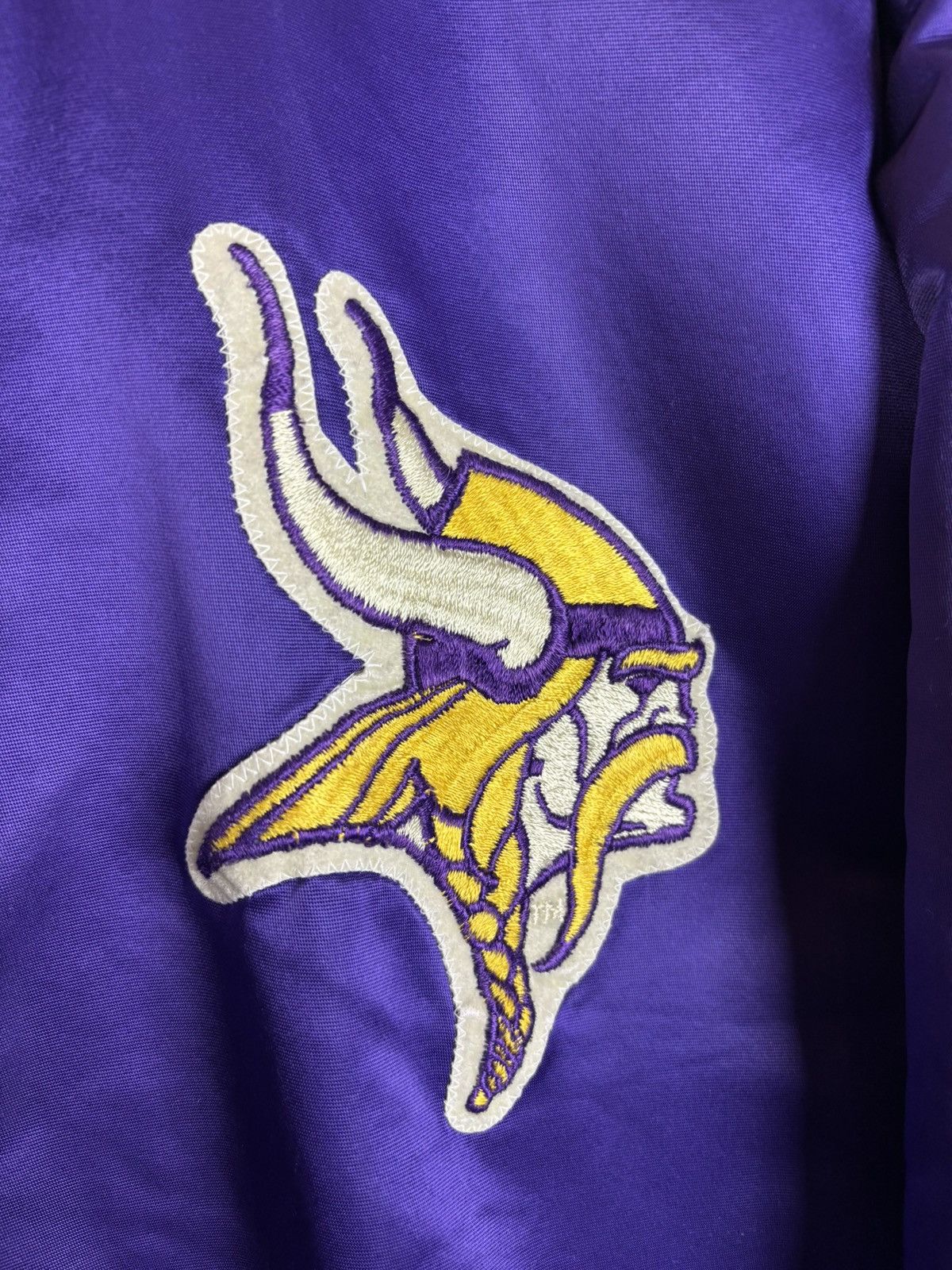 Starter 80s Starter Pro Line NHL Minnesota Vikings Satin Bomber XL Size US XL / EU 56 / 4 - 3 Thumbnail