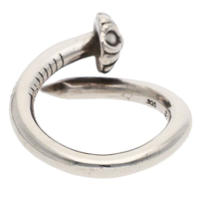 Chrome Hearts Chrome Hearts Nail Cross Ball Silver Ring Size ONE SIZE - 2 Thumbnail