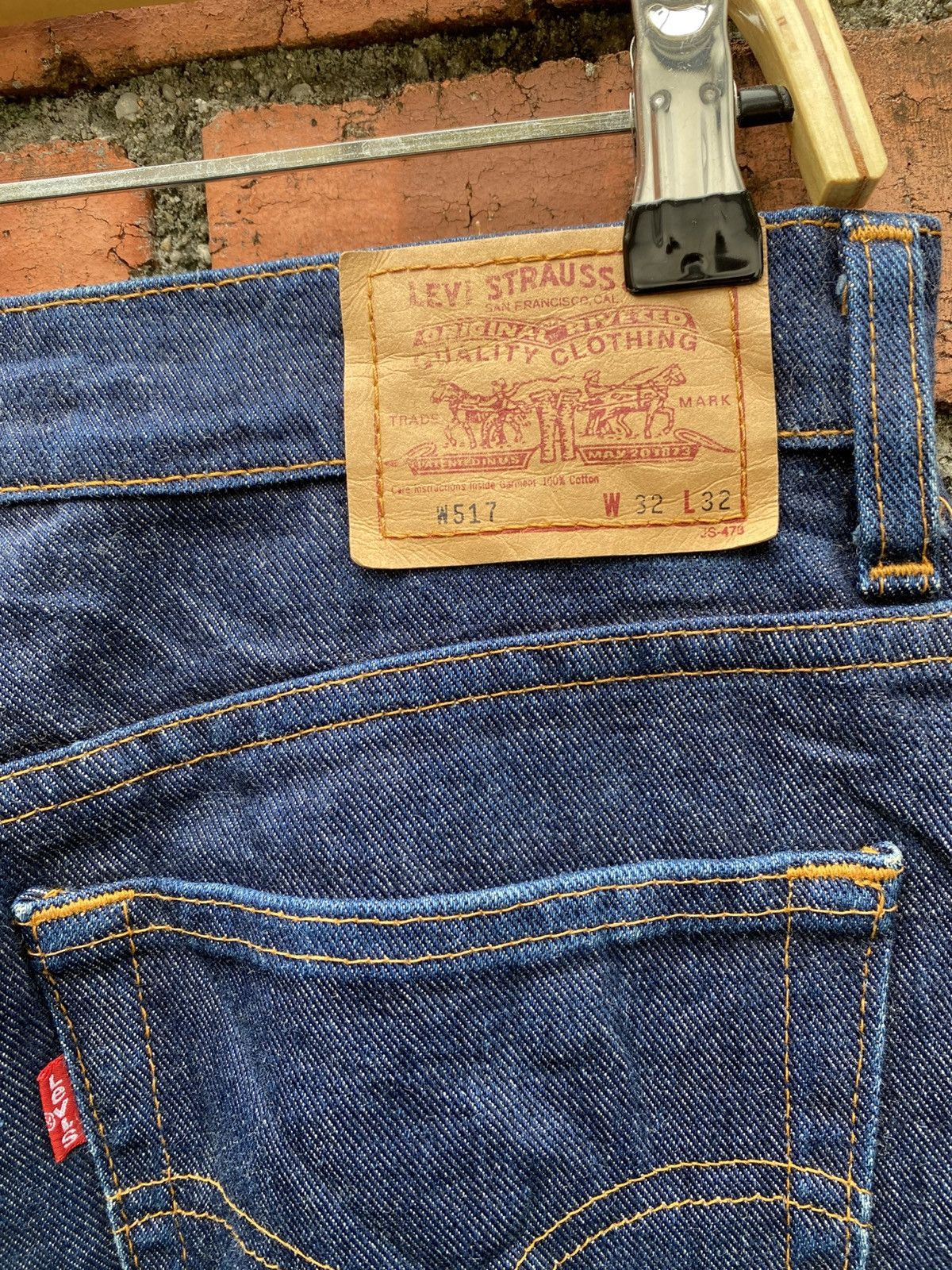 Levi's Vintage Clothing W29x30 Vintage levi's 517 flare bell bottom bootcut Size US 29 - 5 Thumbnail