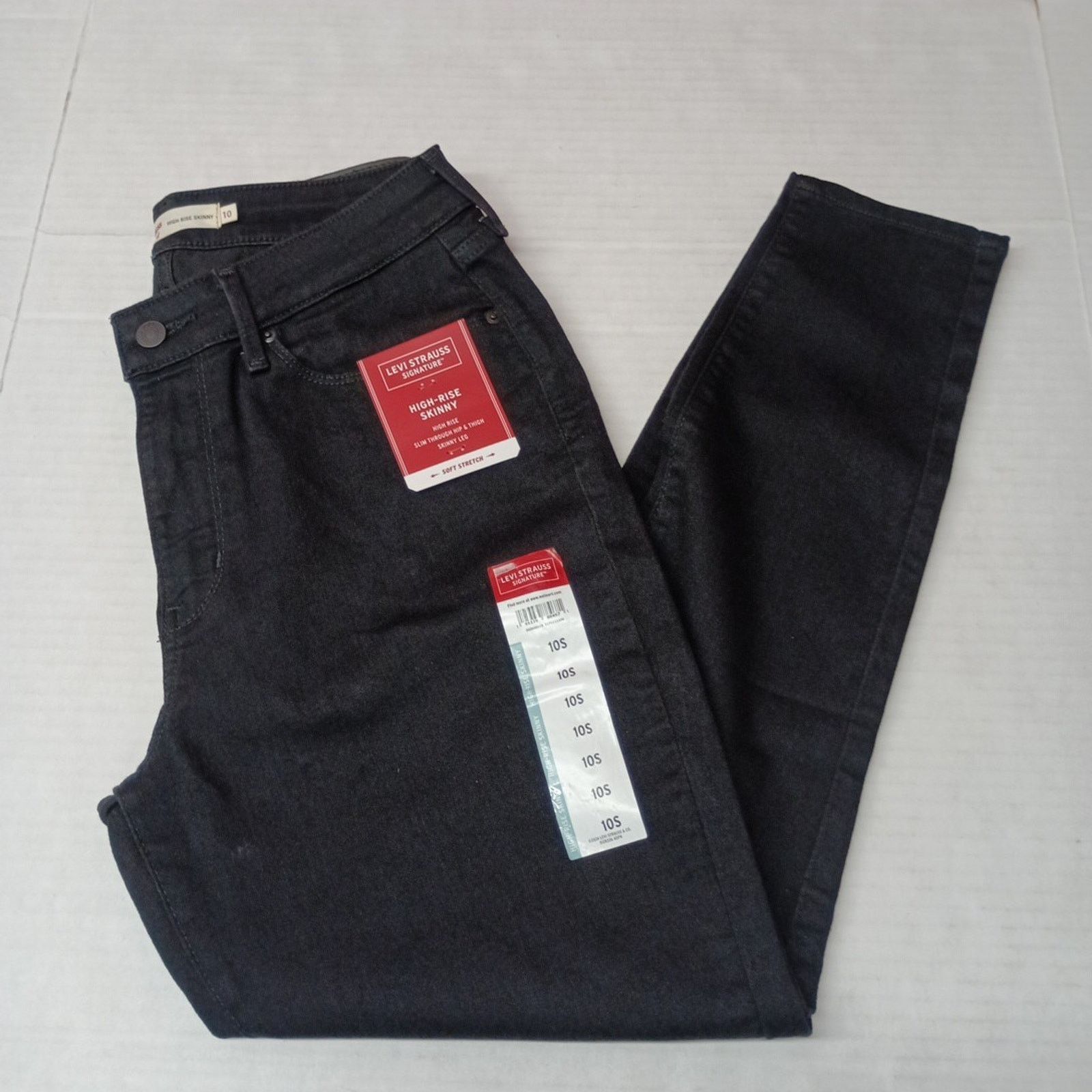 Levi's Levi High Rise Skinny Jeans Woman's Size 10S 30x28 Black Size 32" / US 10 / IT 46 - 1 Thumbnail