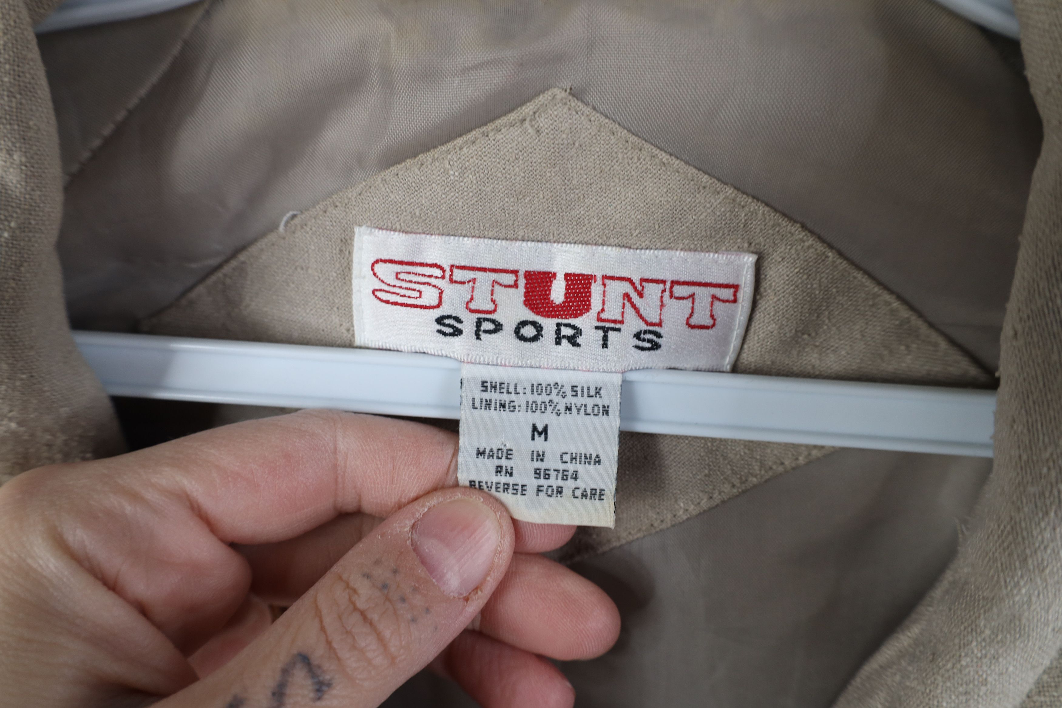 Vintage Vintage 90s Streetwear Silk Full Zip Bomber Jacket Size M / US 6-8 / IT 42-44 - 9 Thumbnail