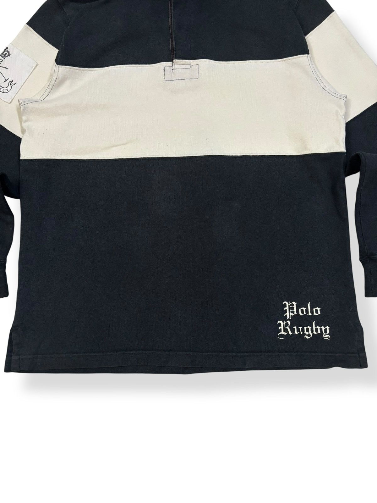 Ralph Lauren Vintage 90s Ralph Lauren Polo Rugby Long Sleeve Shirt Size US L / EU 52-54 / 3 - 9 Thumbnail