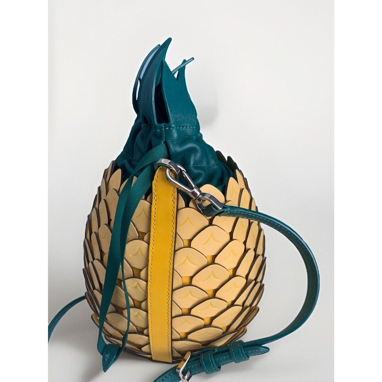 Kate Spade Kate Spade New York Pineapple Crossbody Yellow Leather Purse Size ONE SIZE - 14 Thumbnail