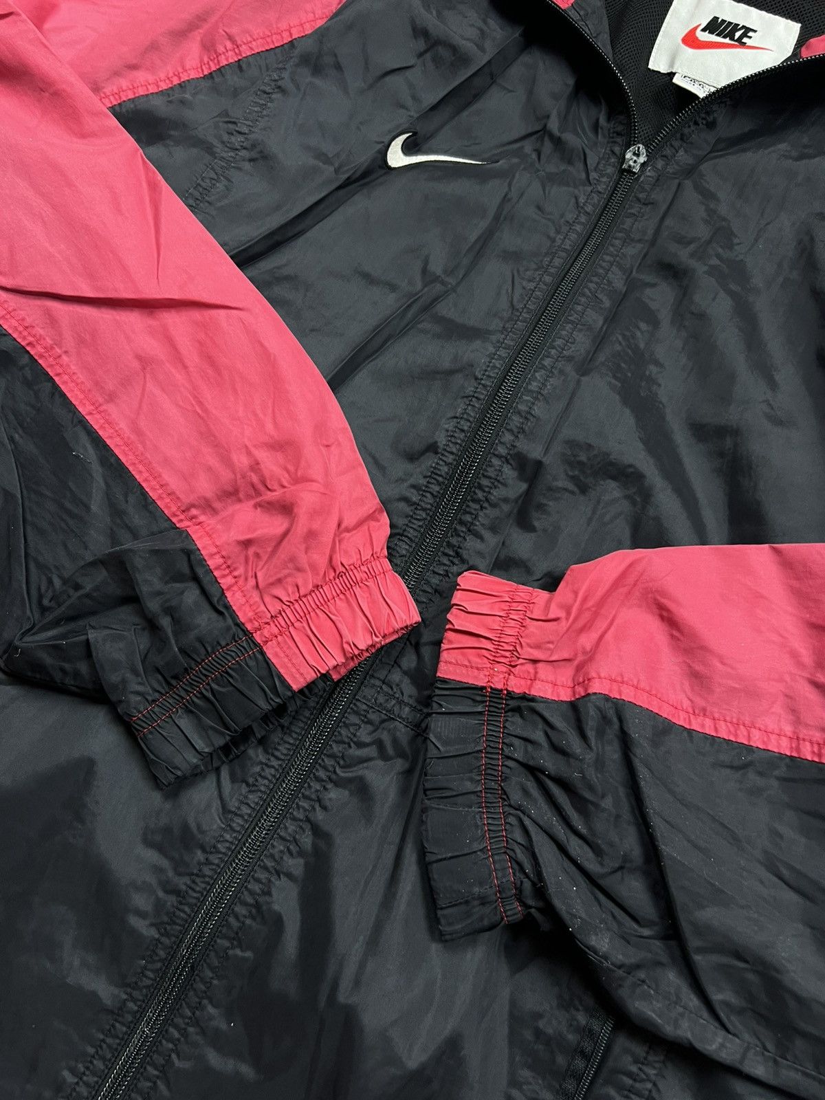 Nike 90s Nike Triple Logo Vintage Y2K Oversized Retro Jacket Size US L / EU 52-54 / 3 - 6 Thumbnail
