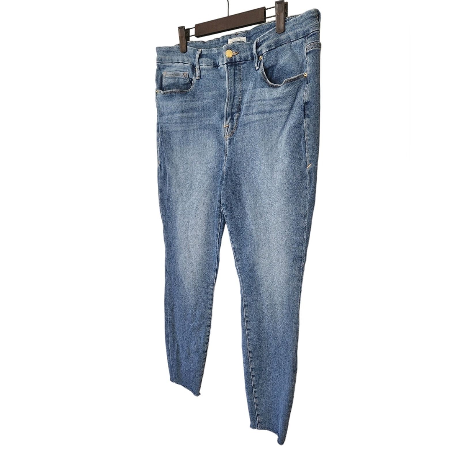 Good American Good American Good Legs Stretch Skinny Jeans 18 Size 40" / US 18 - 4 Thumbnail