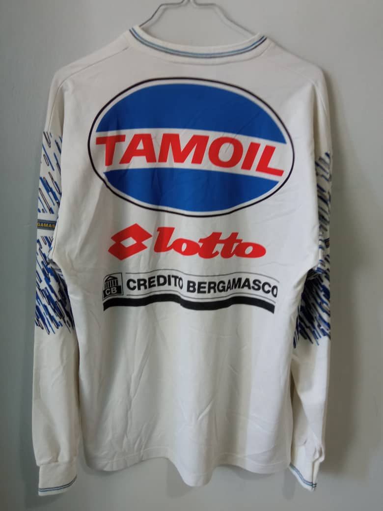 VINTAGE ATALANTA FC LOTTO TAMOIL TRAINING 92/93 JERSEY ISSUE