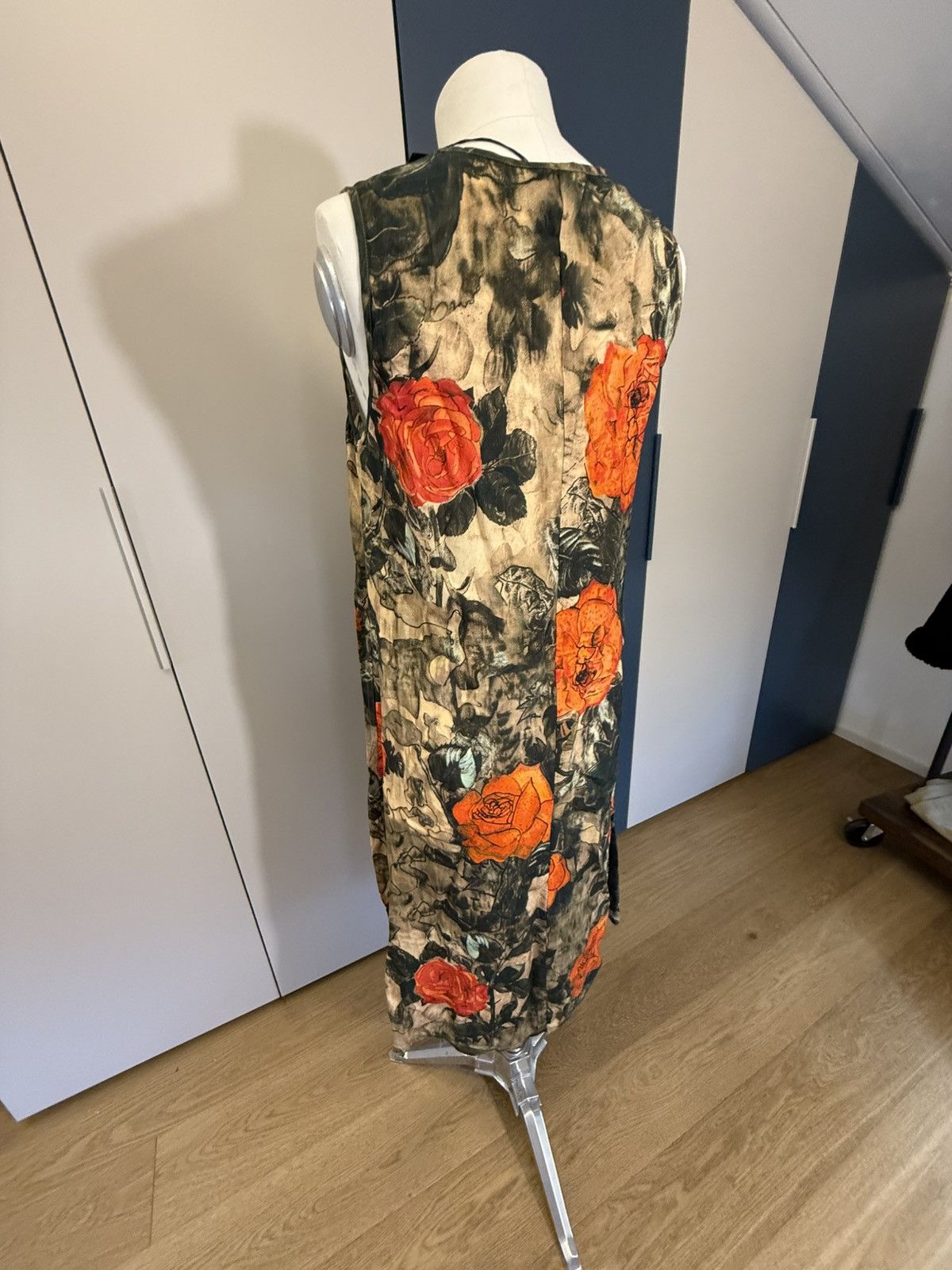 R13 R13 Sleeveless Midi - Camo Rose Size M / US 6-8 / IT 42-44 - 11 Thumbnail
