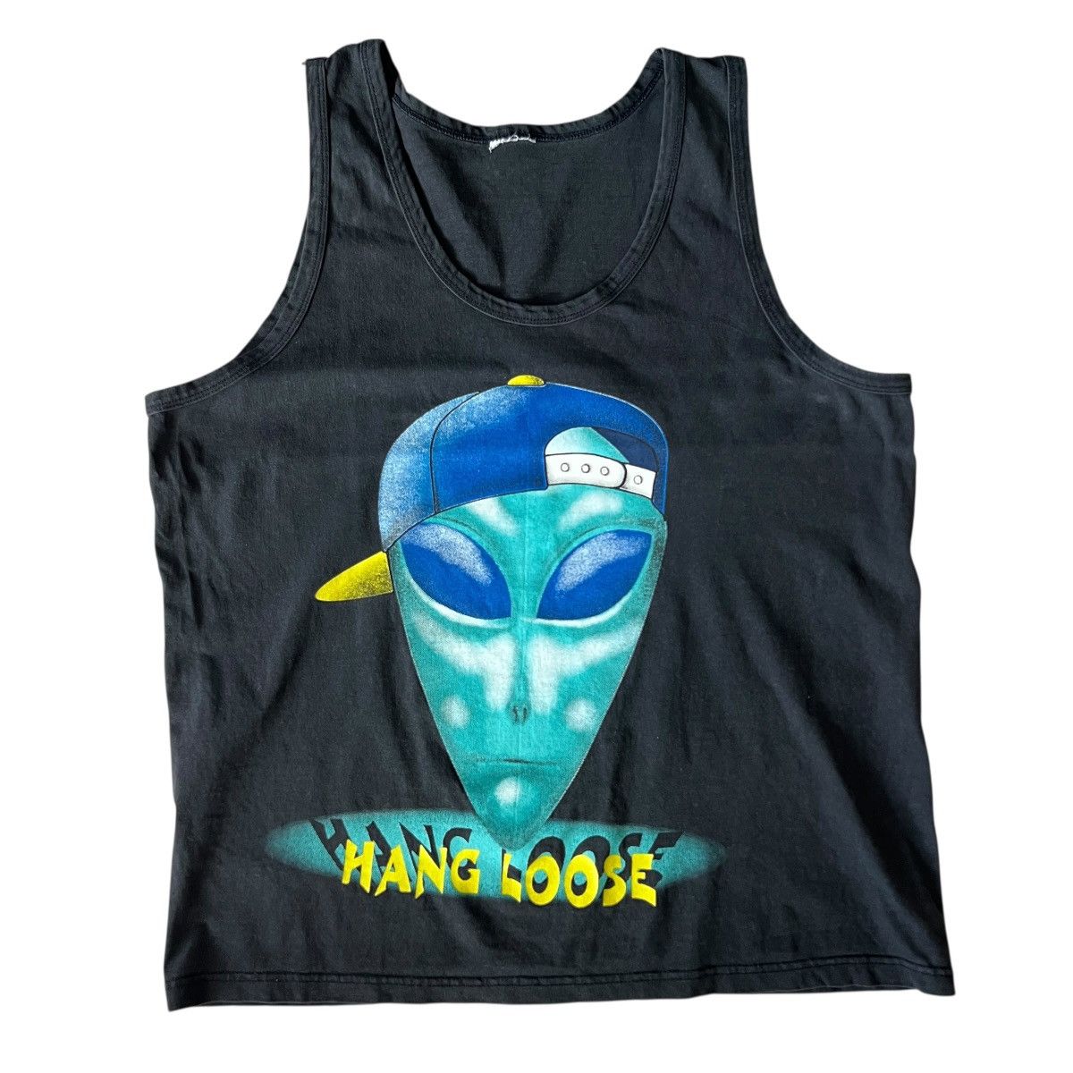 Other Vintage 00s Alien Hang Loose Tank Top Size US L / EU 52-54 / 3 - 1 Thumbnail