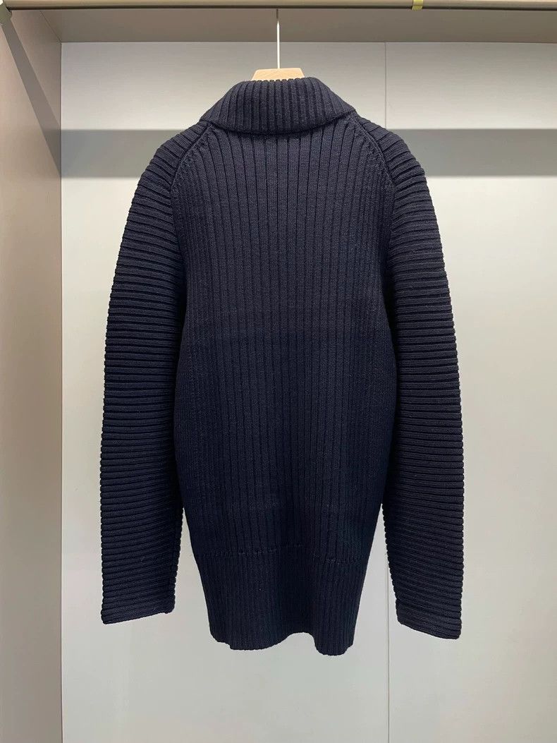 Acne Studios Acne Studios Dark blue wool cardigan sweater Size US S / EU 44-46 / 1 - 2 Thumbnail