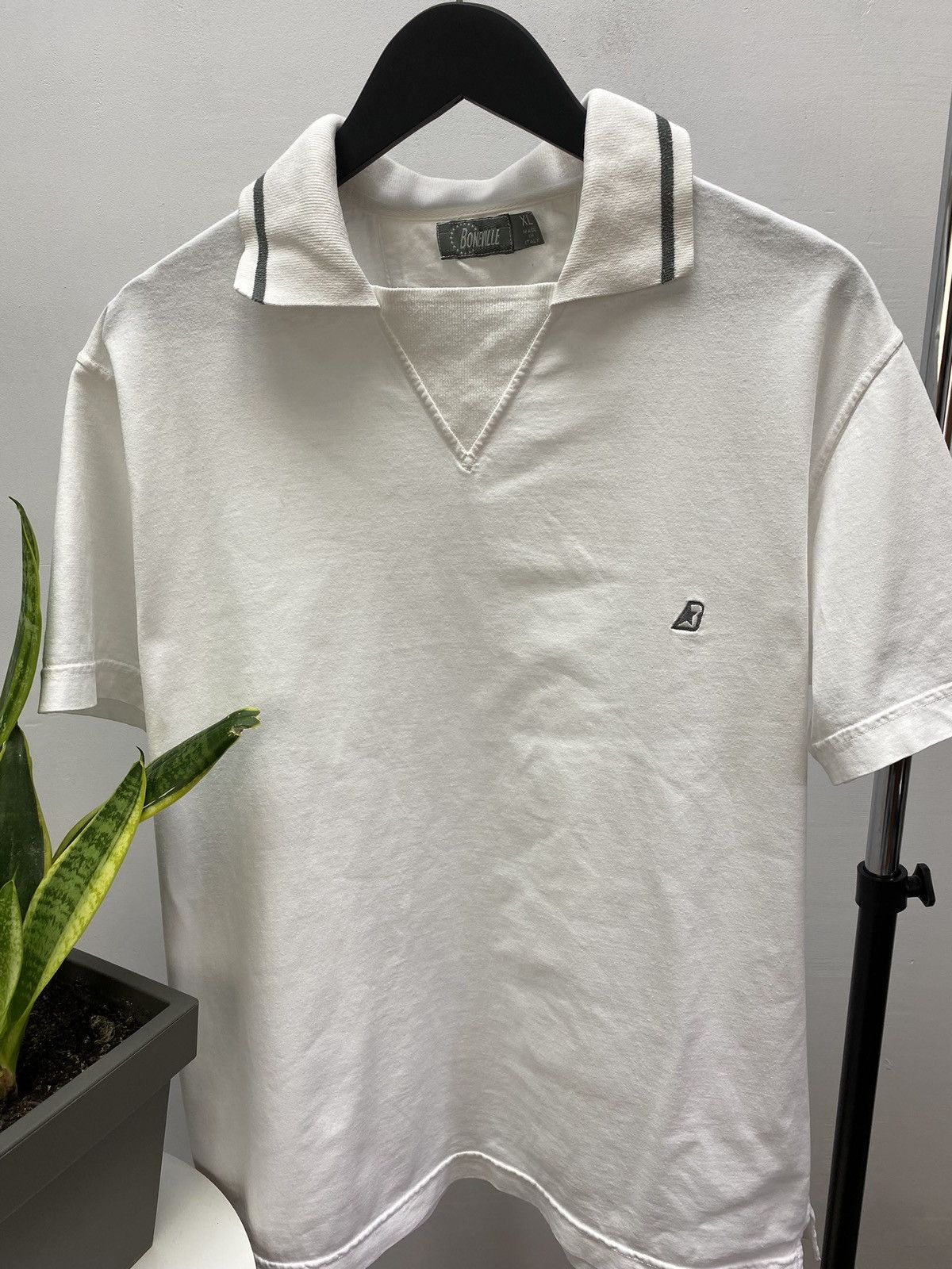 Boneville × Stone Island × Vintage Vintage Boneville Massimo Osti Polo Rare Streetwear Size XL Size US XL / EU 56 / 4 - 9 Thumbnail