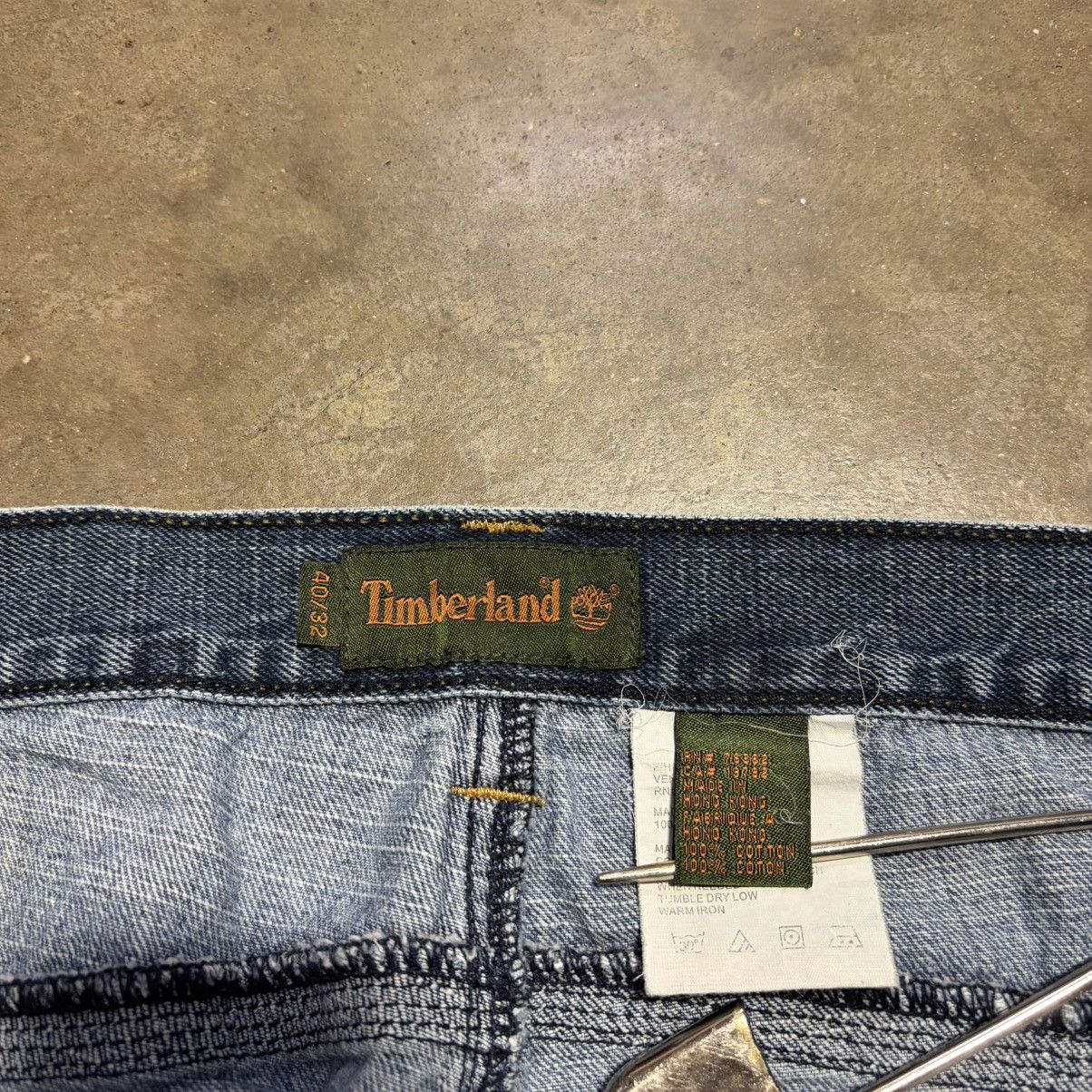 Timberland Vintage Timberland Baggy Denim Jeans Wide Leg Skater Y2K Size US 40 / EU 56 - 14 Thumbnail