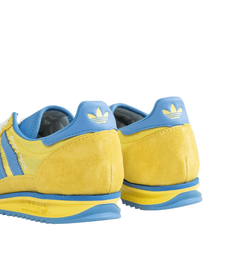 Adidas o1h1sh10525 Sporty & Rich Sl72 Sneakers in Yellow Size US 8 / EU 41 - 4 Thumbnail