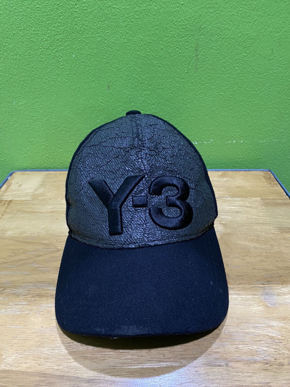 Adidas × Y-3 × Yohji Yamamoto Y-3 Wool Logo Cap Size ONE SIZE - 2 Thumbnail