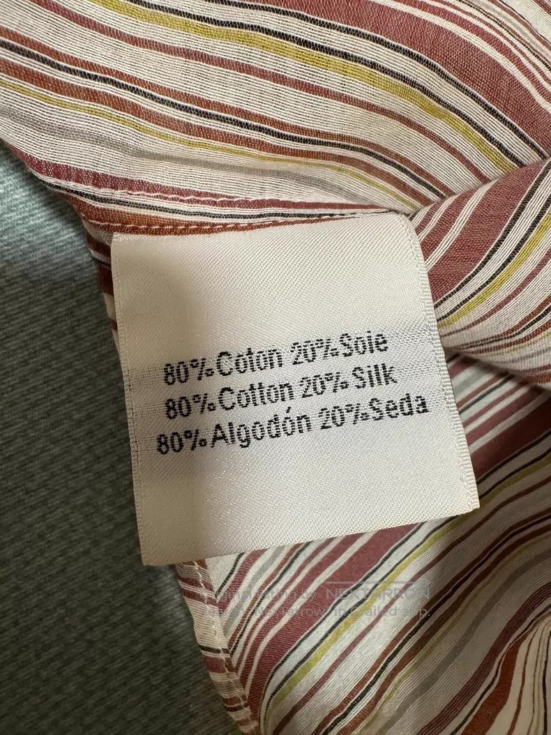 Hermes Hermes Silk shirt, Henry collar, 20% silk + 80% cotton Size US XXS / EU 40 - 7 Thumbnail