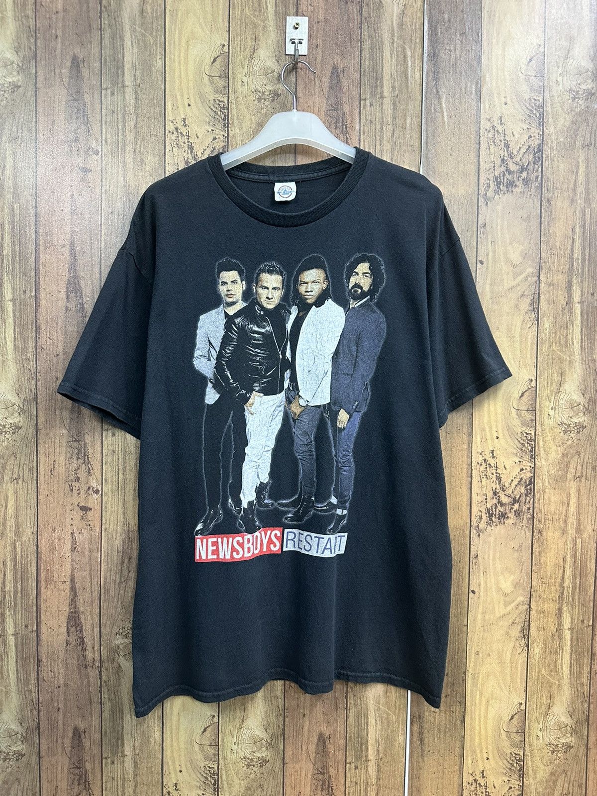 Band Tees Newsboys Restart Rock Band Tour Tshirt A560 Size US M / EU 48-50 / 2 - 1 Thumbnail