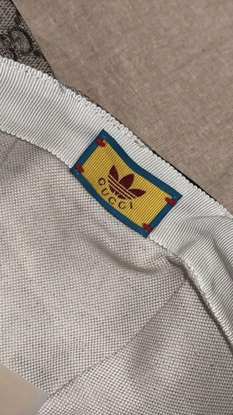 Gucci Gucci x Adidas Double Sided Baseball Hat Size ONE SIZE - 9 Thumbnail