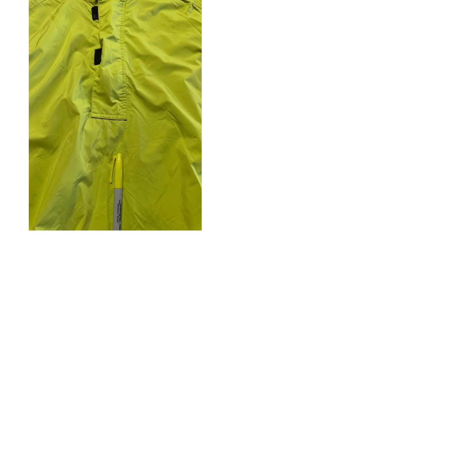 Footjoy FootJoy FJ Mens Windbreaker Jacket Pullover Lime Green XXL 2XL Quarter Zip Size US XXL / EU 58 / 5 - 9 Thumbnail