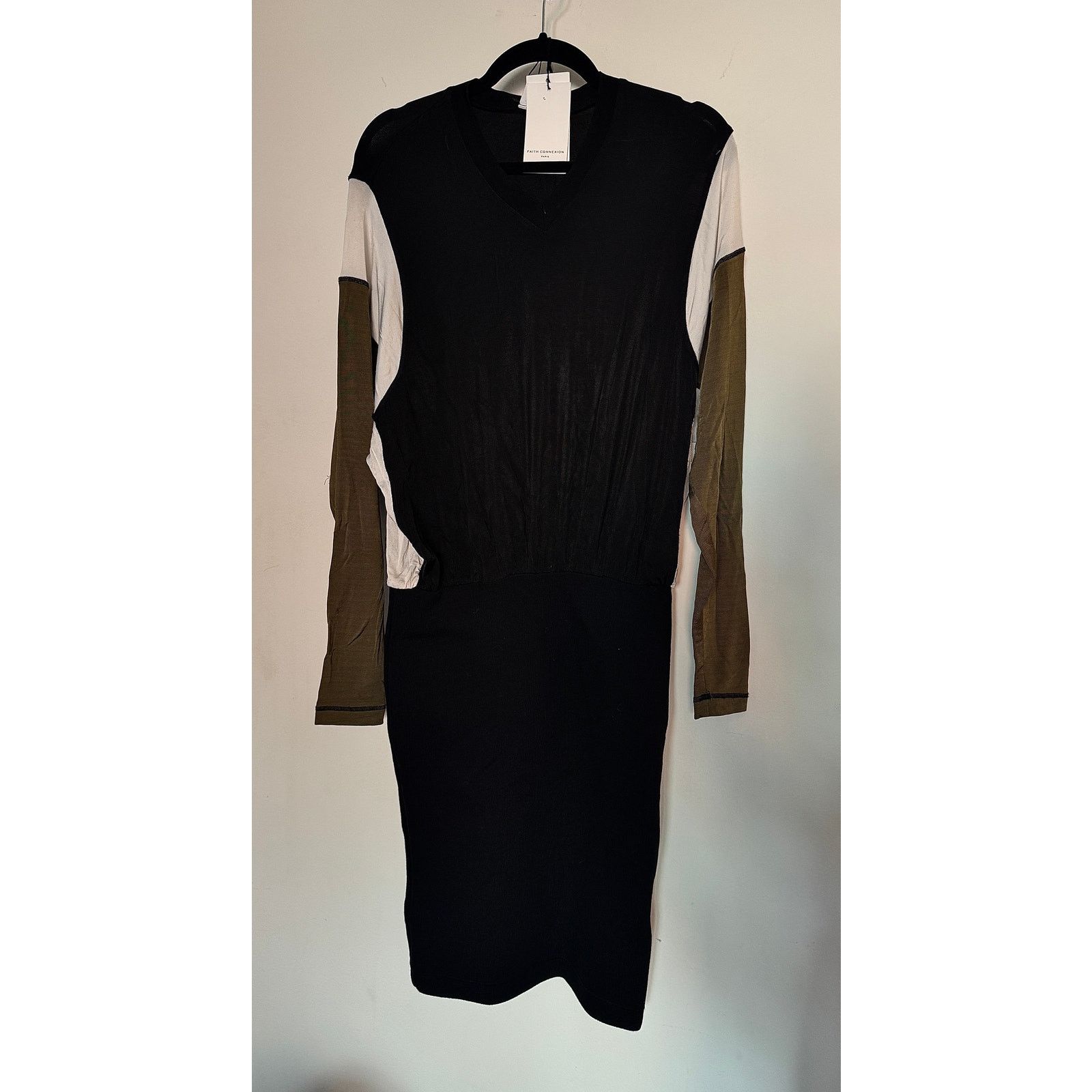 Faith Connexion Faith Connexion NWT Mix Jersey Dress Size M / US 6-8 / IT 42-44 - 1 Thumbnail