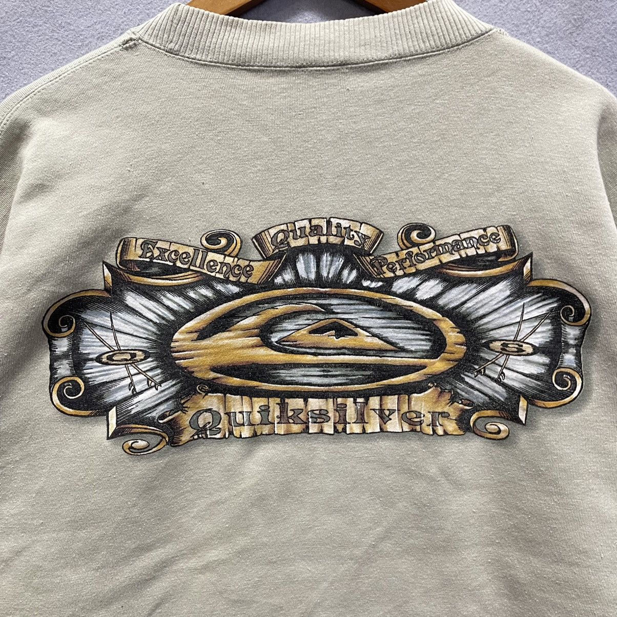Quiksilver Vintage Quiksilver Oversized Crewneck Sweatshirt Size US L / EU 52-54 / 3 - 2 Thumbnail