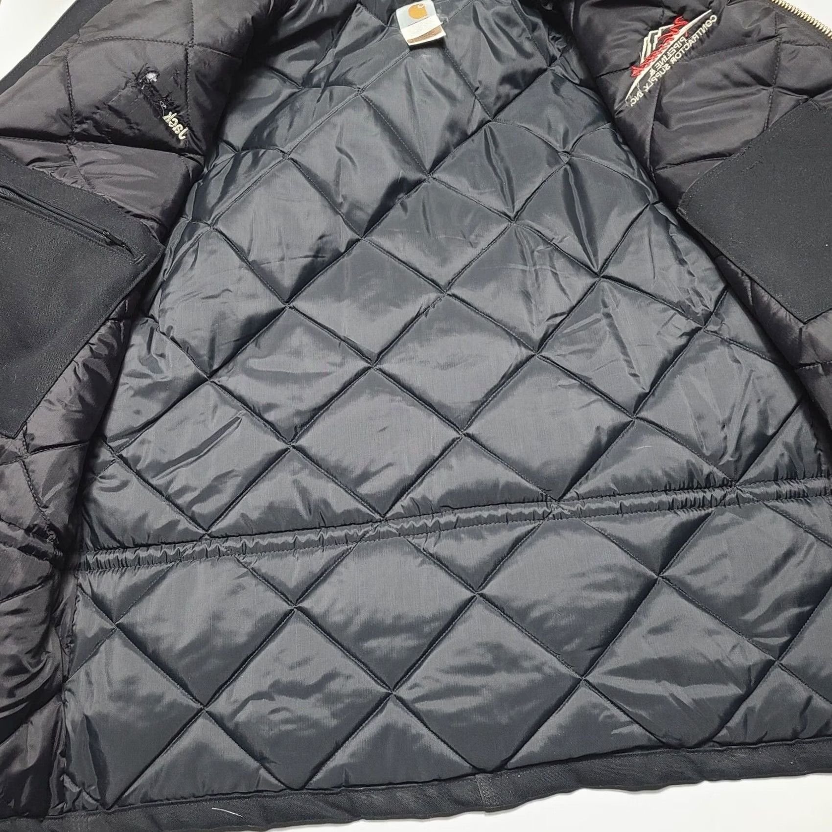 Carhartt VINTAGE Carhartt CO3 BLK Quilted Lined Jacket Size 50 Union Made Company Logo Mens Jackets Size US M / EU 48-50 / 2 - 4 Thumbnail