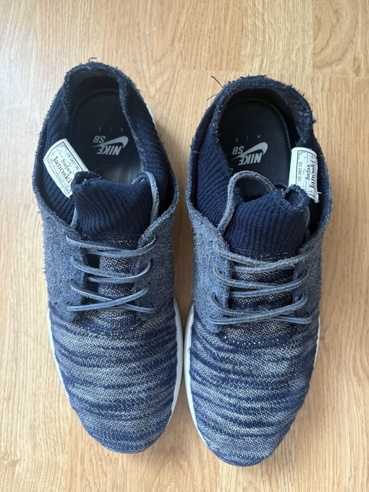 Nike Nike SB Stefan Janoski Air Max 2 Premium Obsidian Size US 10 / EU 43 - 4 Thumbnail