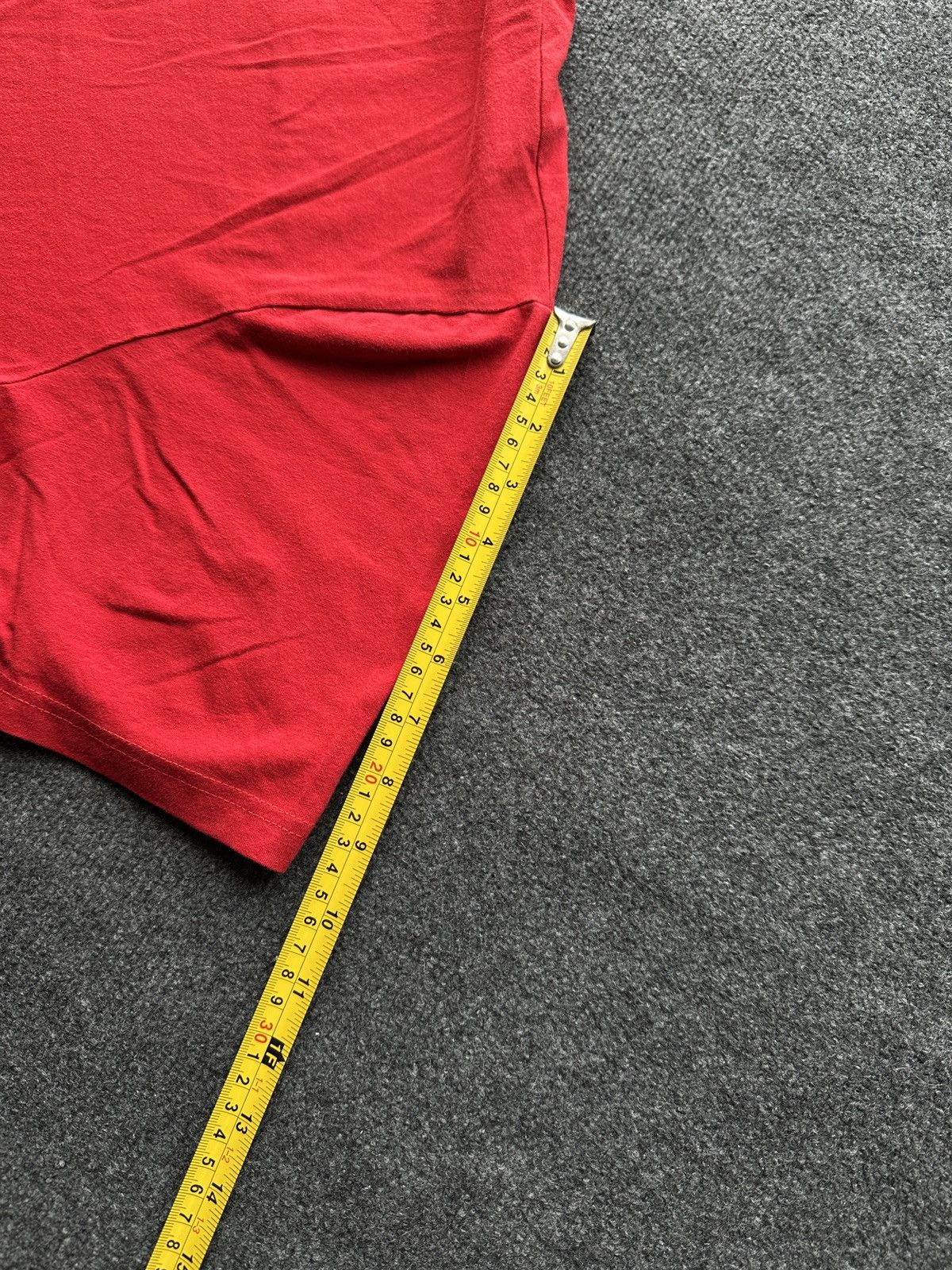 Ducati DUCATI 🚨 RACING RED TEE BIG LOGO MOTORCYCLE MOTO SPORT Size US XL / EU 56 / 4 - 16 Thumbnail