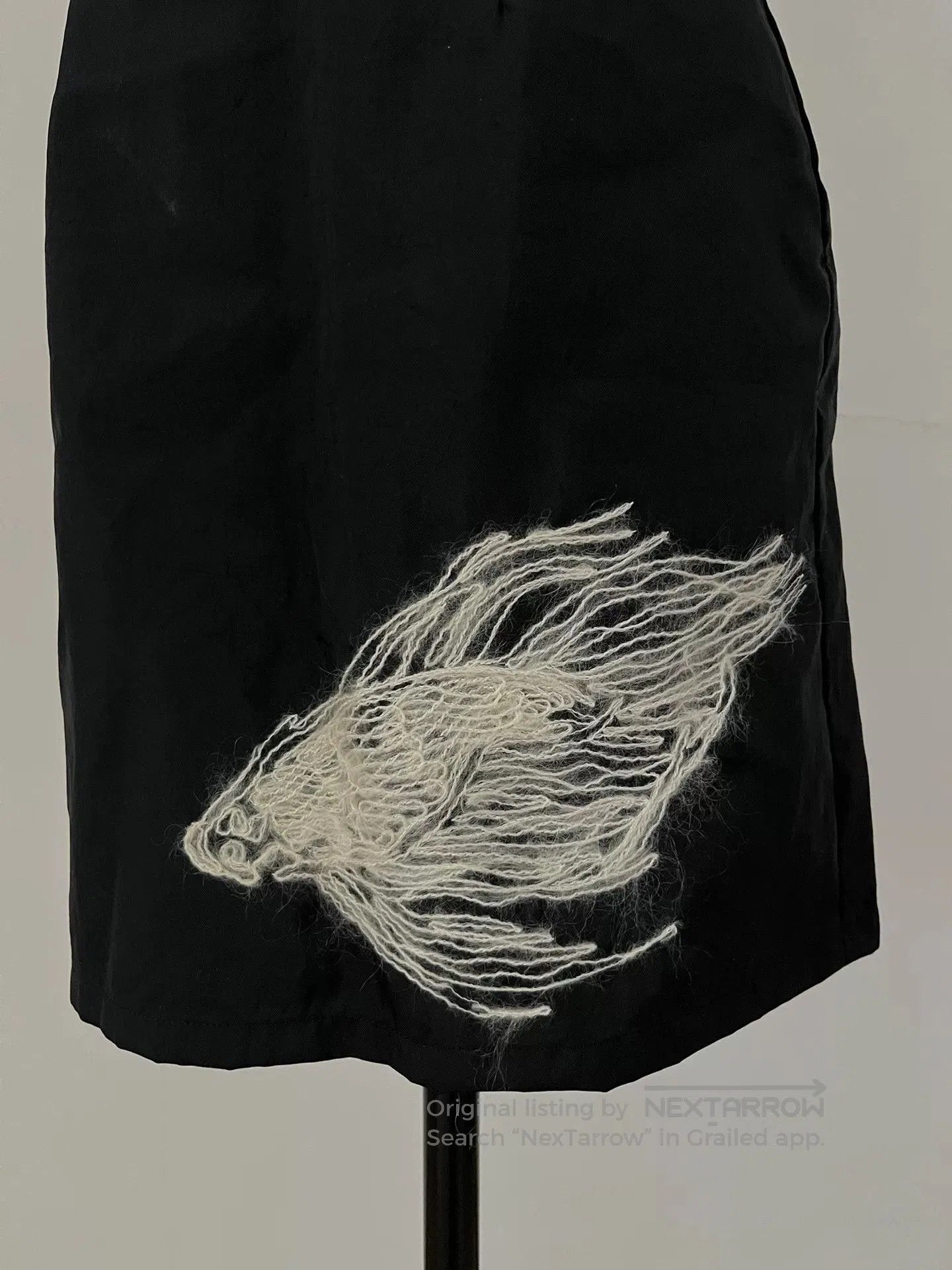 Beauty Beast beauty:beast Gold Thread Skirt. Size 37" - 2 Thumbnail