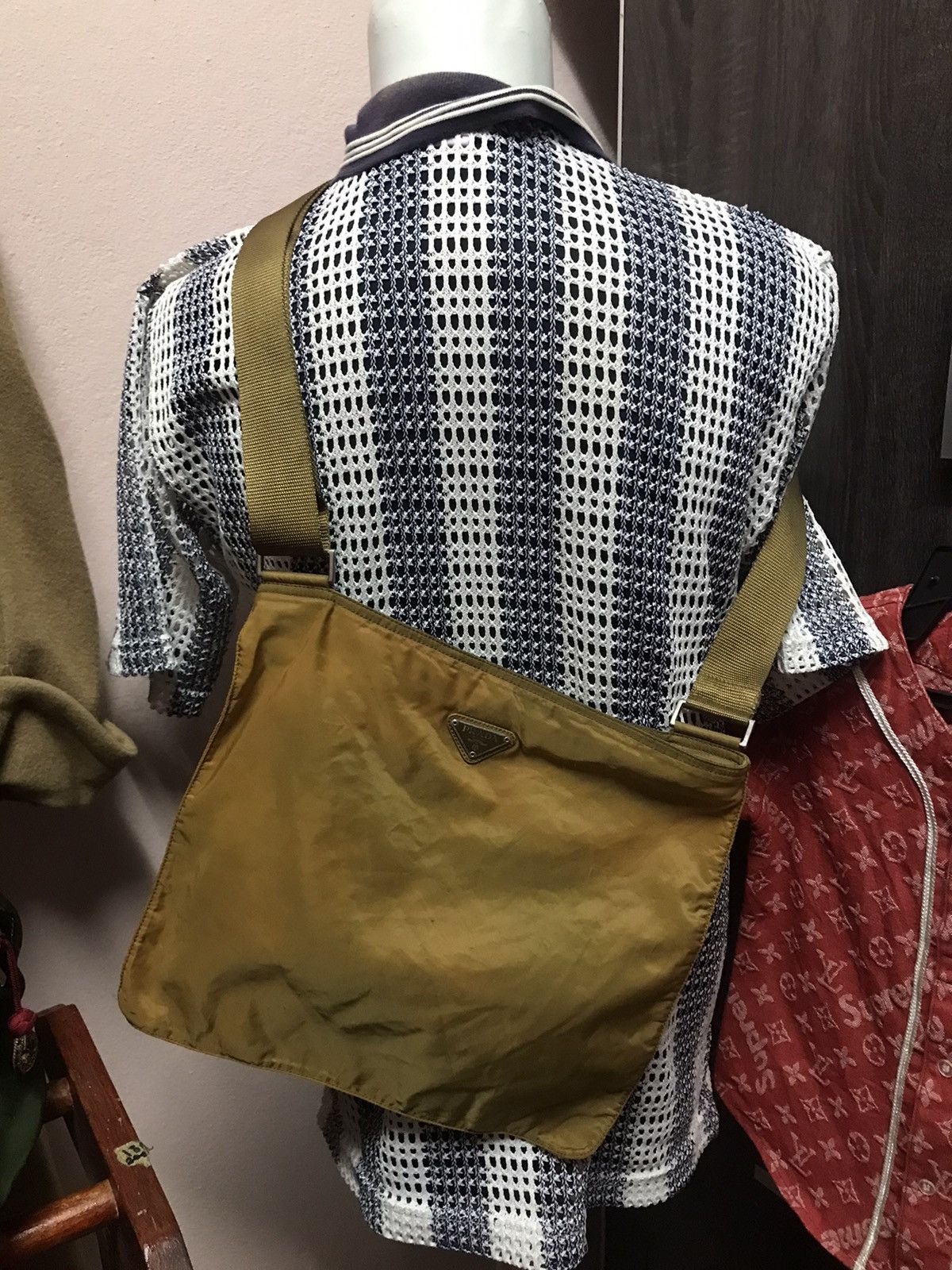 Prada Authentic Prada Brown Shoulder L size Size ONE SIZE - 1 Thumbnail