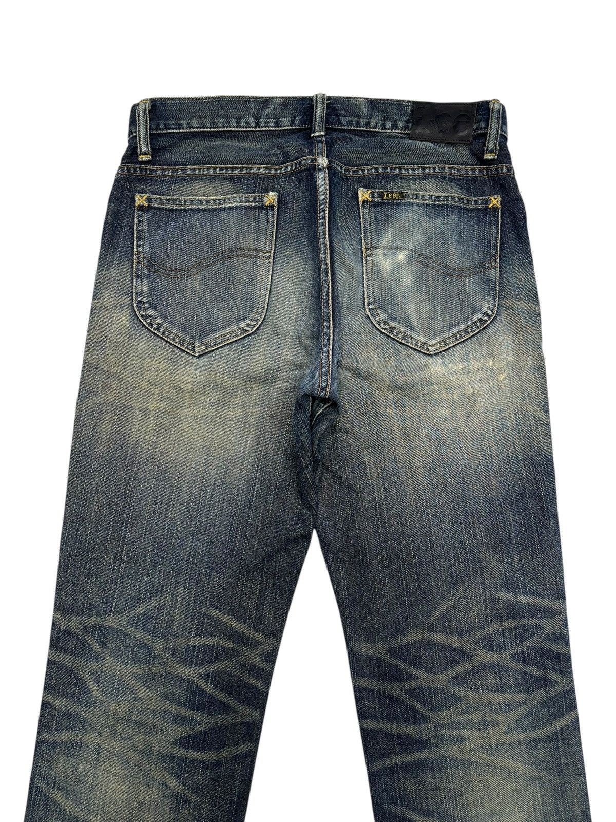 Lee × Number (N)ine LEE RIDERS MUD WASH DISTRESSED DENIM JEANS Size US 32 / EU 48 - 6 Thumbnail