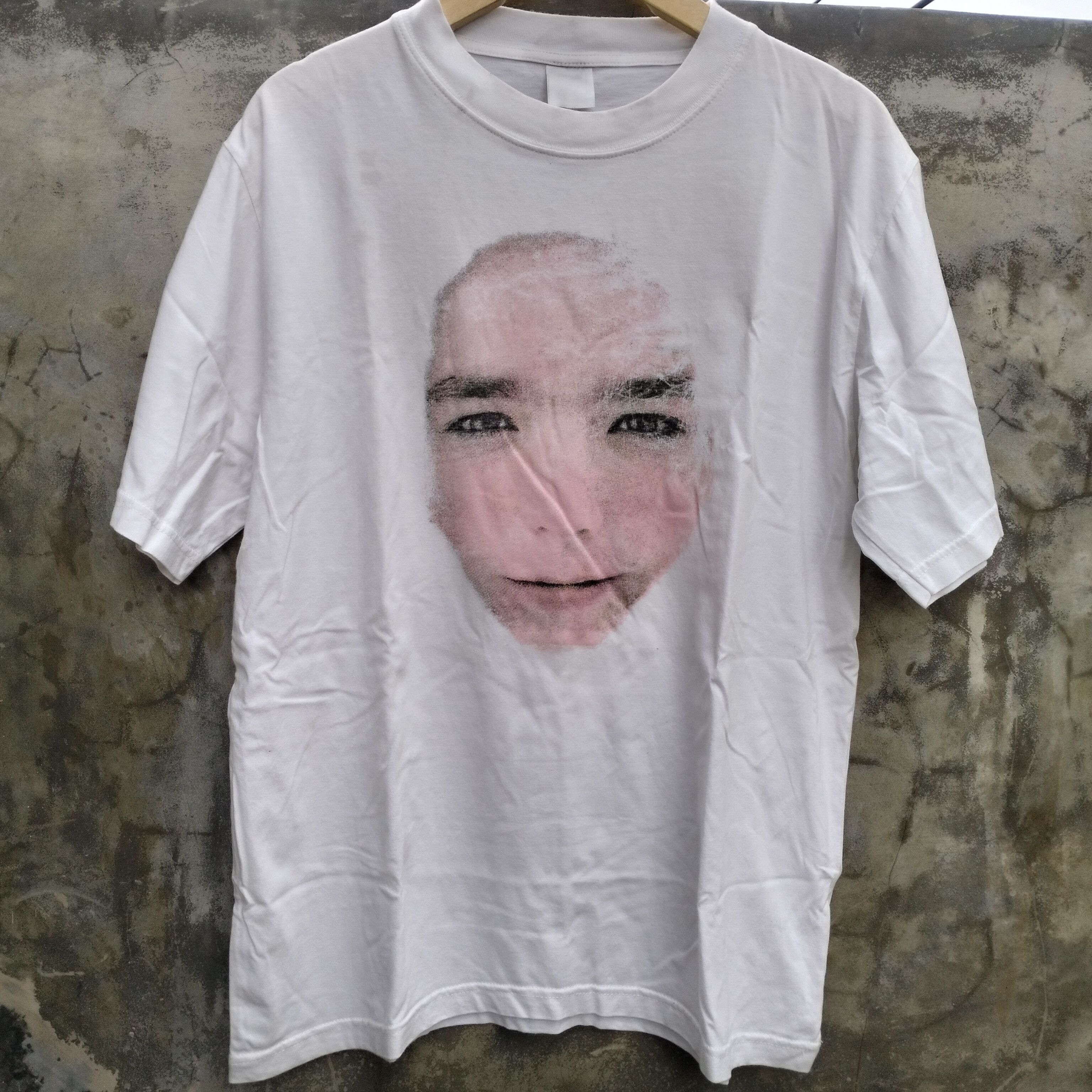 Vintage 1994 BJORK PICTURE FACE TEE | Grailed