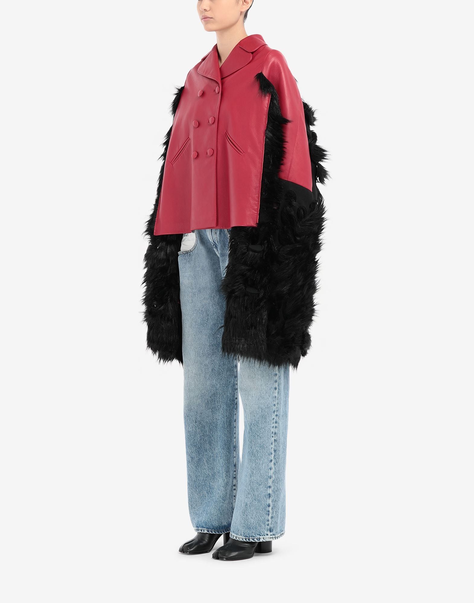 Maison Margiela o1y0625 Jacket in Red/Black Size XS / US 0-2 / IT 36-38 - 5 Thumbnail