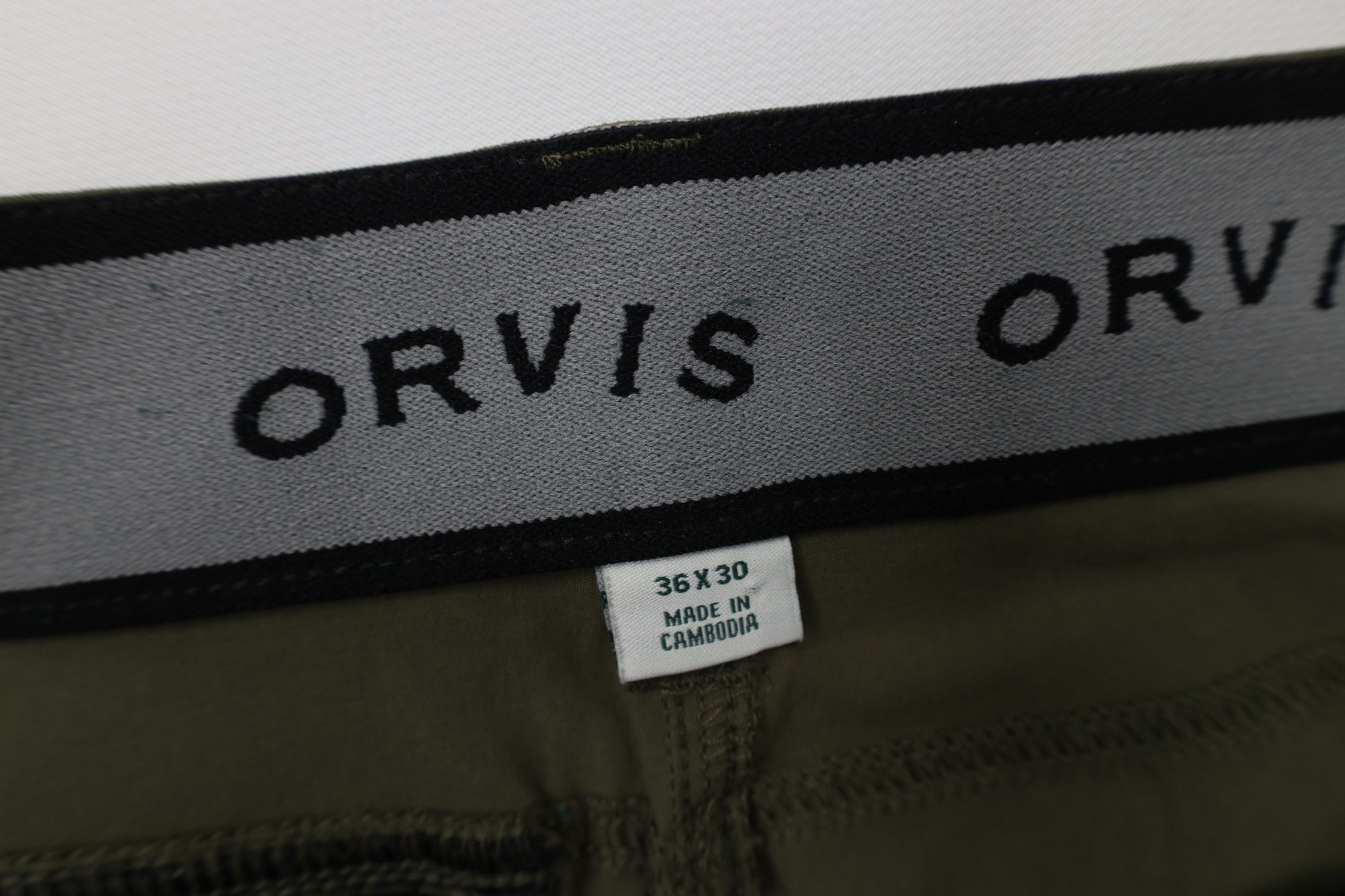 Orvis Orvis Water Repellant Outdoor Hiking Trekking Pants Green Size US 36 / EU 52 - 7 Thumbnail