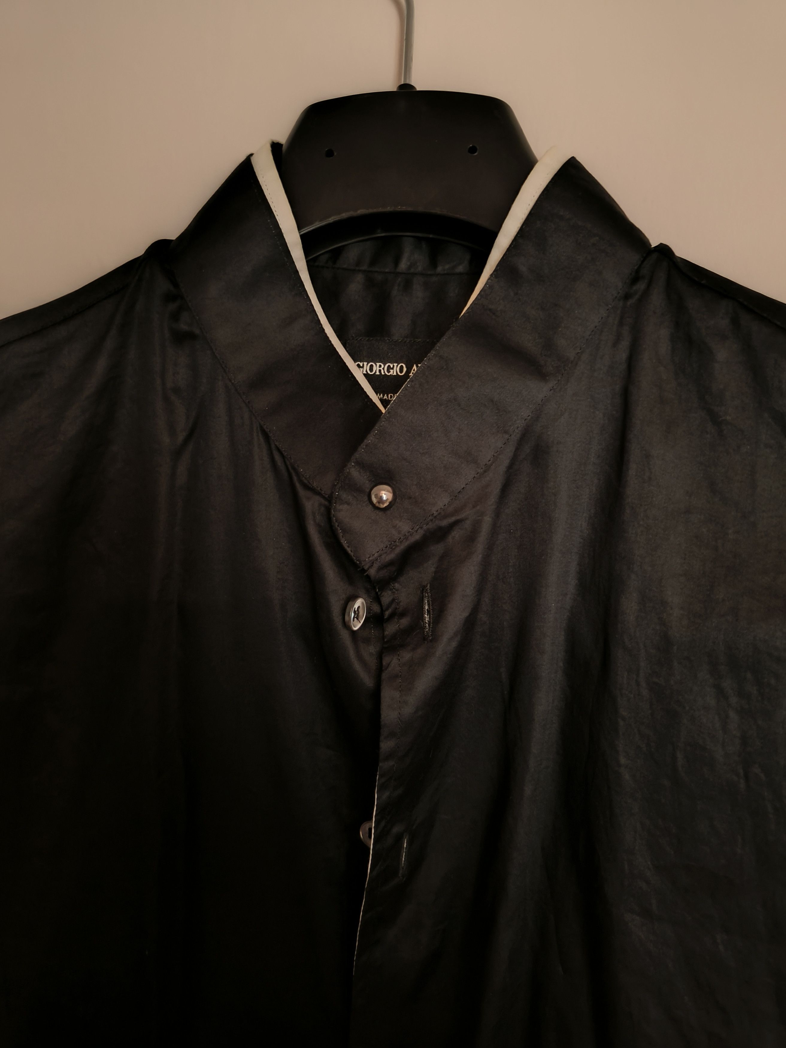 Giorgio Armani Armani Mao Collective Shirt Size 42L - 5 Thumbnail