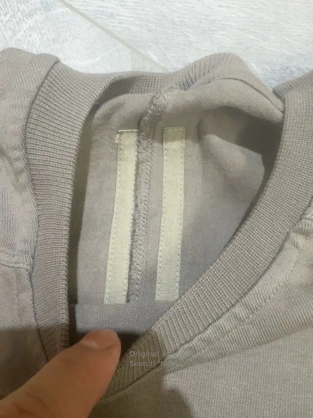 Rick Owens Rick Owens Yeezy Color Block Short Sleeve Tee. Size US M / EU 48-50 / 2 - 3 Thumbnail