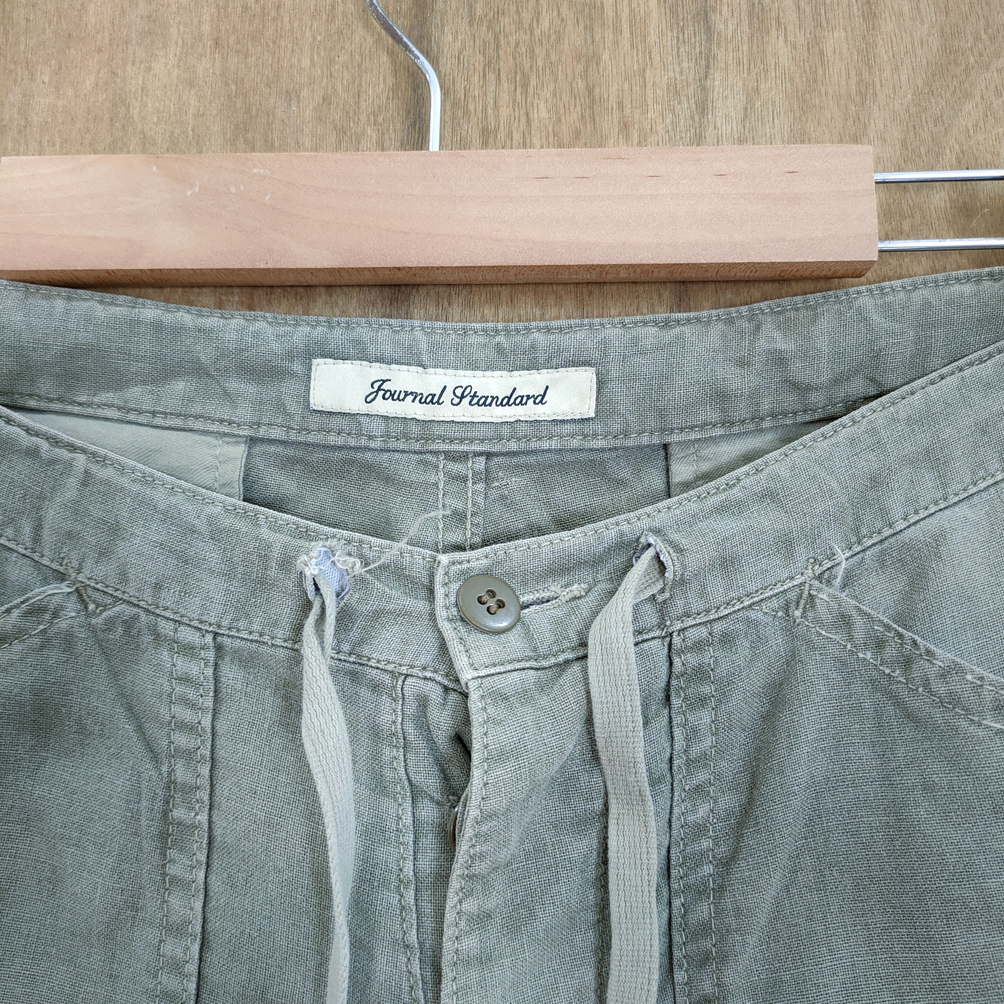 Japanese Brand JOURNAL FADED BUSH PANTS Size US 30 / EU 46 - 6 Thumbnail