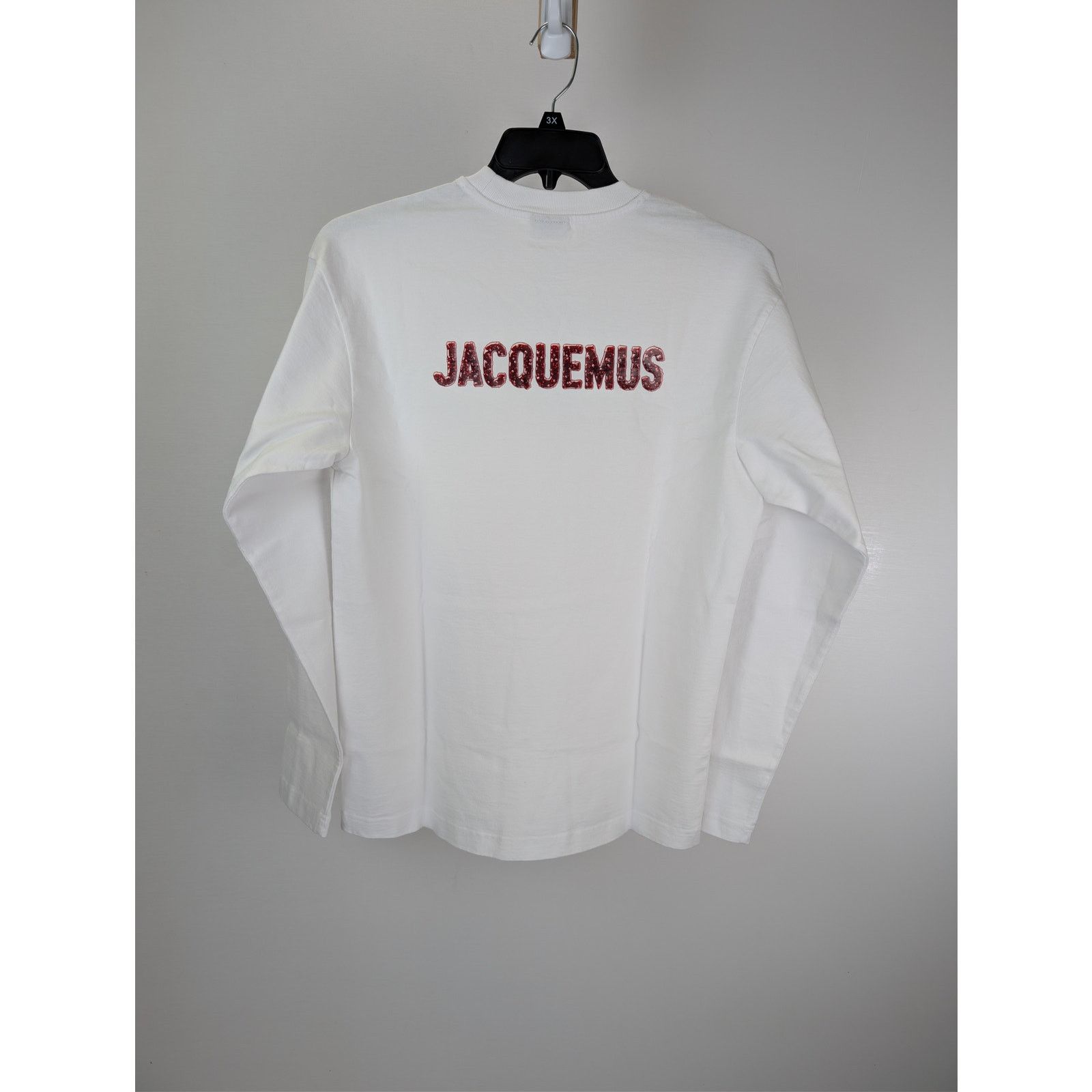 Jacquemus o1rshd1 LE T-Shirt Pavane ML / Jelly Print Shirt in White Size US XS / EU 42 / 0 - 1 Thumbnail