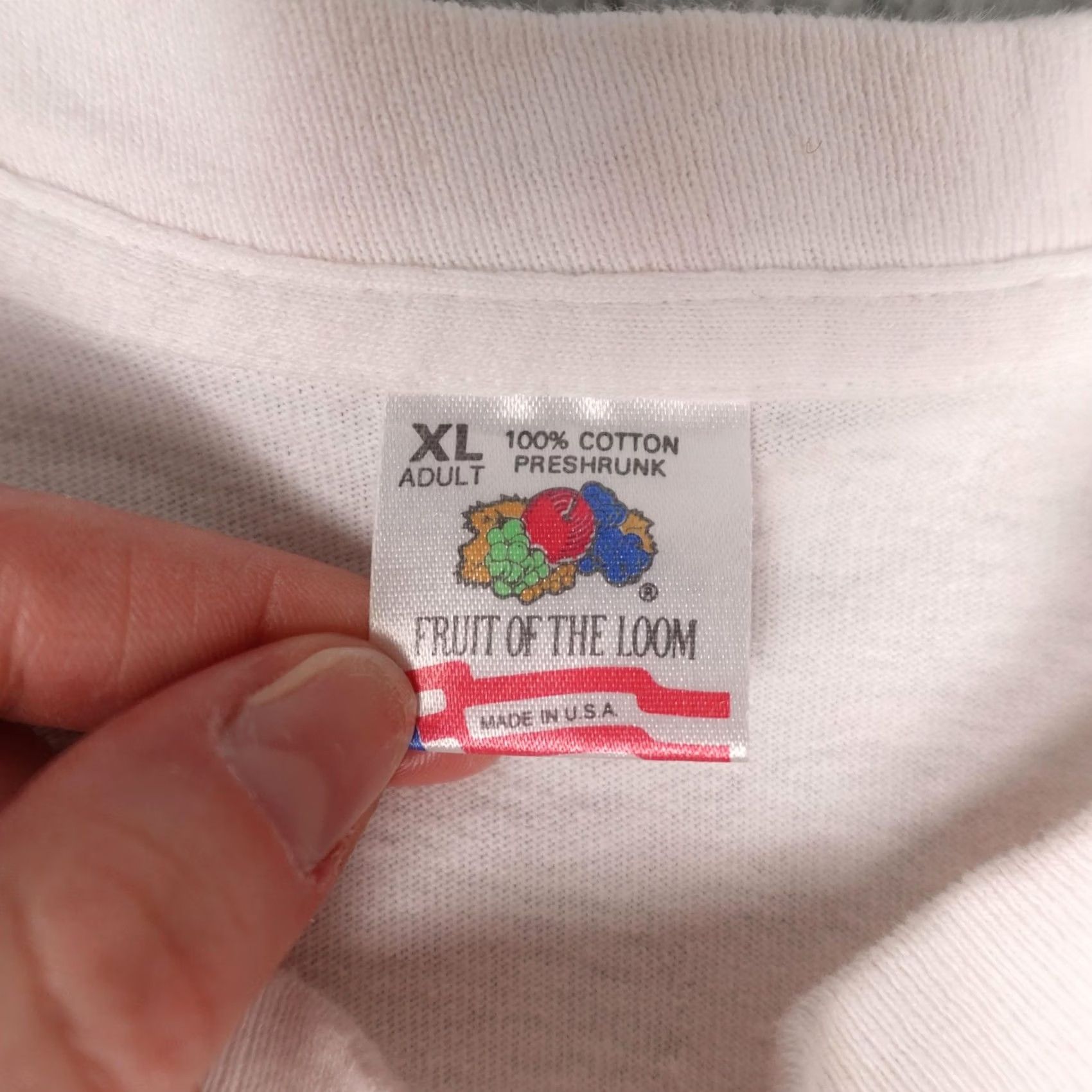 Fruit Of The Loom VINTAGE Nickelodeon Box Logo Shirt Mens XL White 90s Graphic Made In USA Size US XL / EU 56 / 4 - 2 Thumbnail